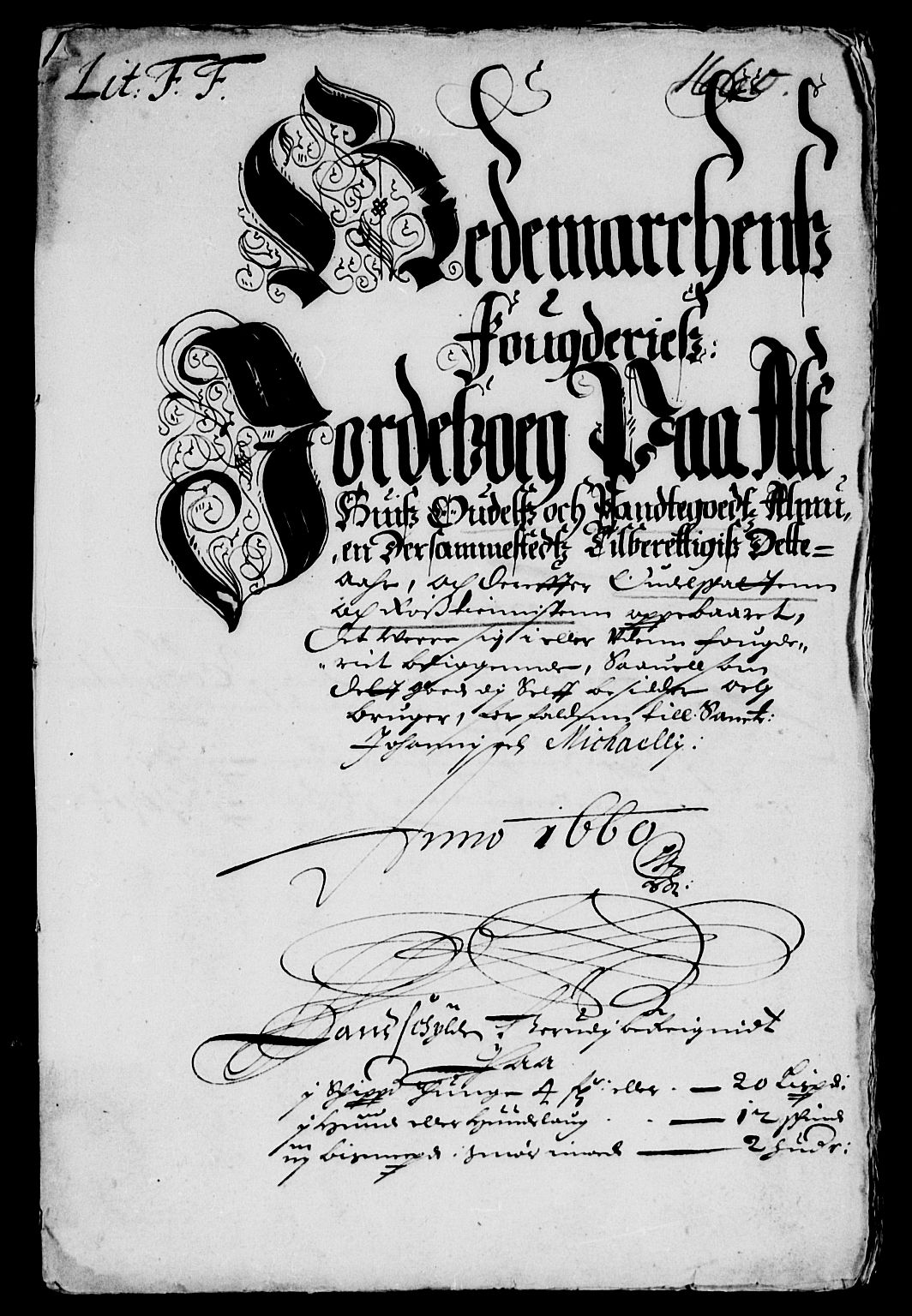 Rentekammeret inntil 1814, Reviderte regnskaper, Lensregnskaper, AV/RA-EA-5023/R/Rb/Rba/L0257: Akershus len, 1660-1661