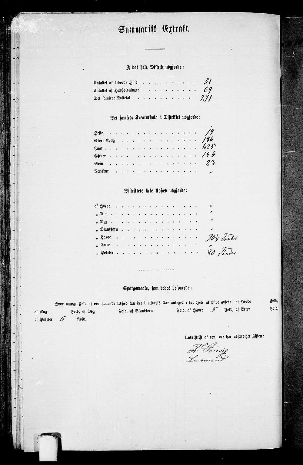 RA, Folketelling 1865 for 1212P Skånevik prestegjeld, 1865, s. 142