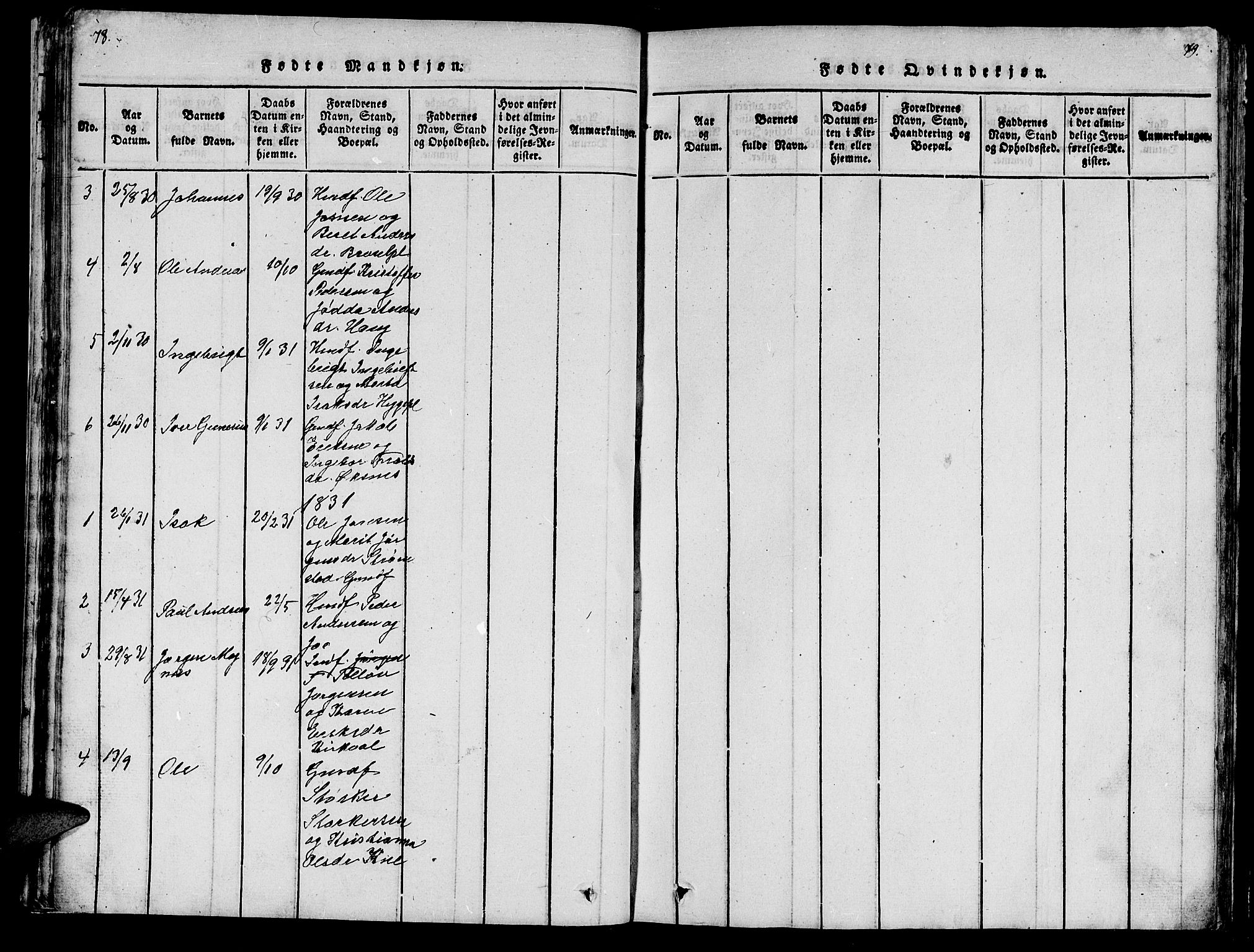 Ministerialprotokoller, klokkerbøker og fødselsregistre - Nord-Trøndelag, AV/SAT-A-1458/747/L0459: Klokkerbok nr. 747C01, 1816-1842, s. 74-75