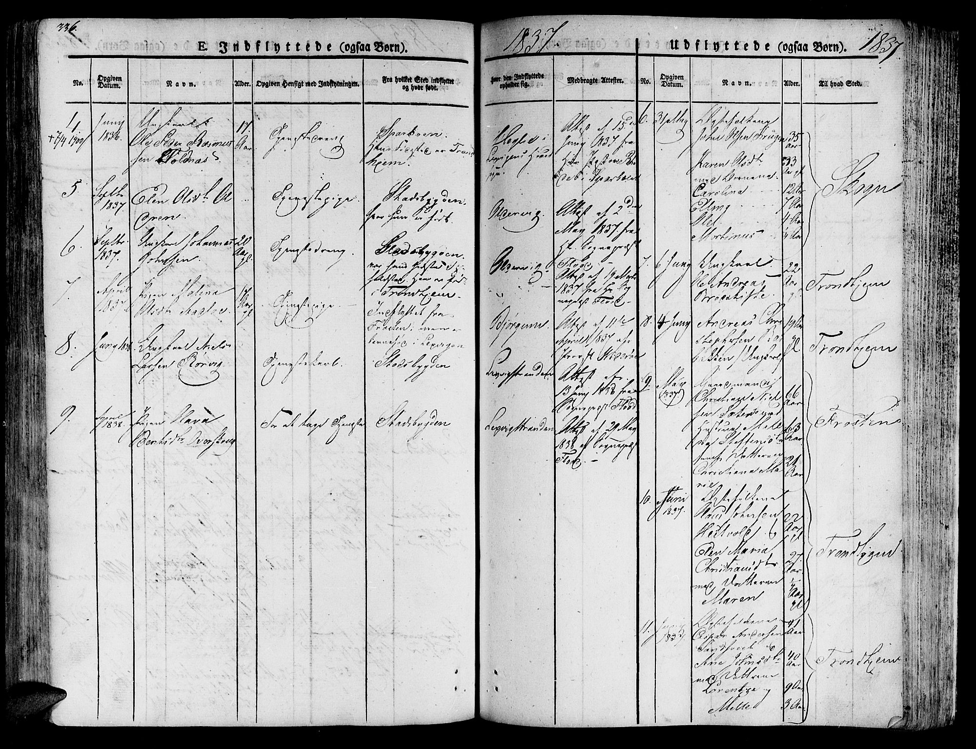 Ministerialprotokoller, klokkerbøker og fødselsregistre - Nord-Trøndelag, AV/SAT-A-1458/701/L0006: Ministerialbok nr. 701A06, 1825-1841, s. 336