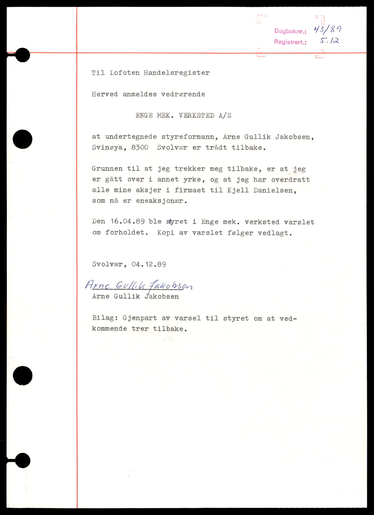 Lofoten sorenskriveri, SAT/A-0017/2/J/Jd/Jdc/L0005: Bilag, E-F, 1944-1990, s. 3
