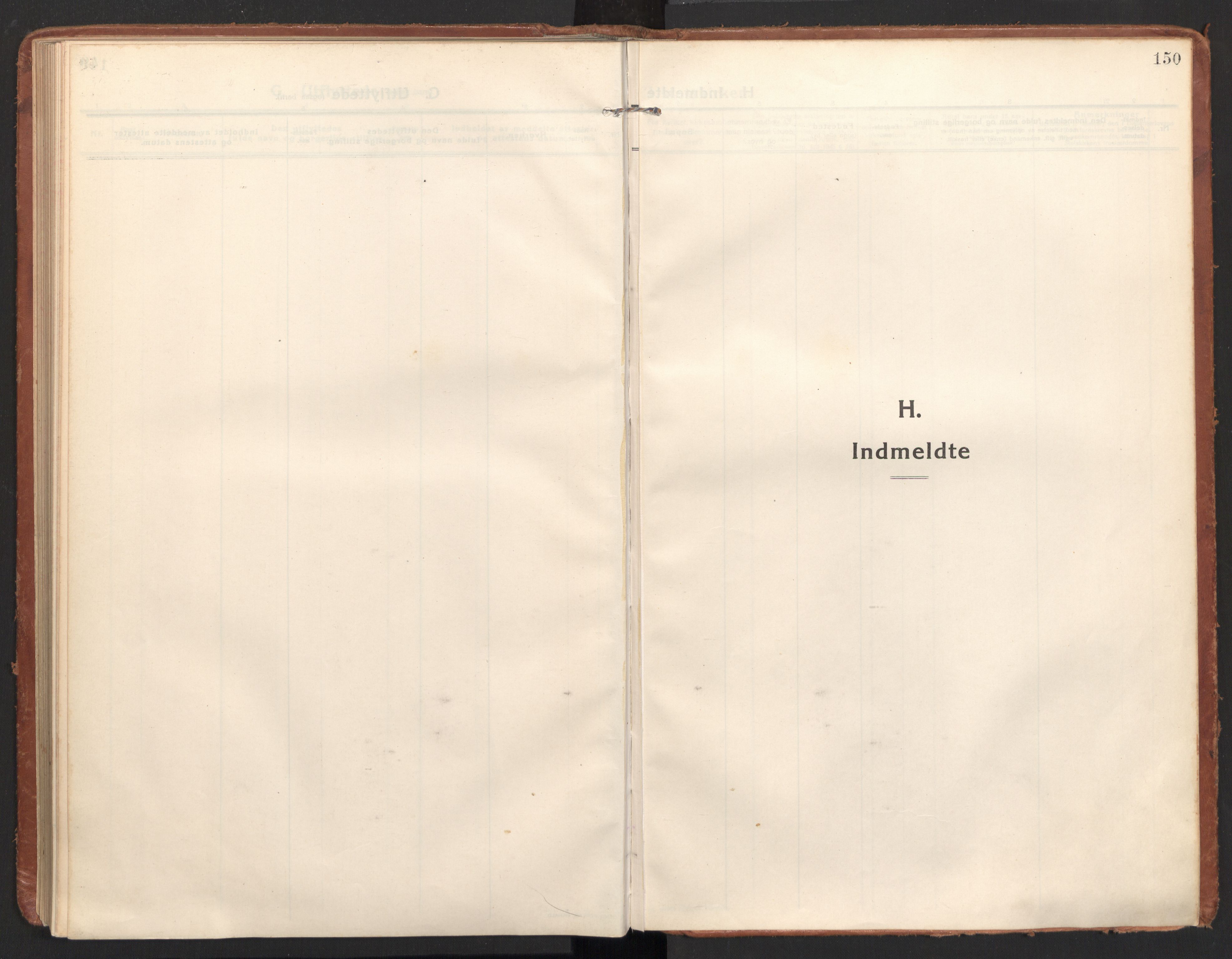 Ministerialprotokoller, klokkerbøker og fødselsregistre - Nordland, SAT/A-1459/811/L0168: Ministerialbok nr. 811A05, 1914-1932, s. 150