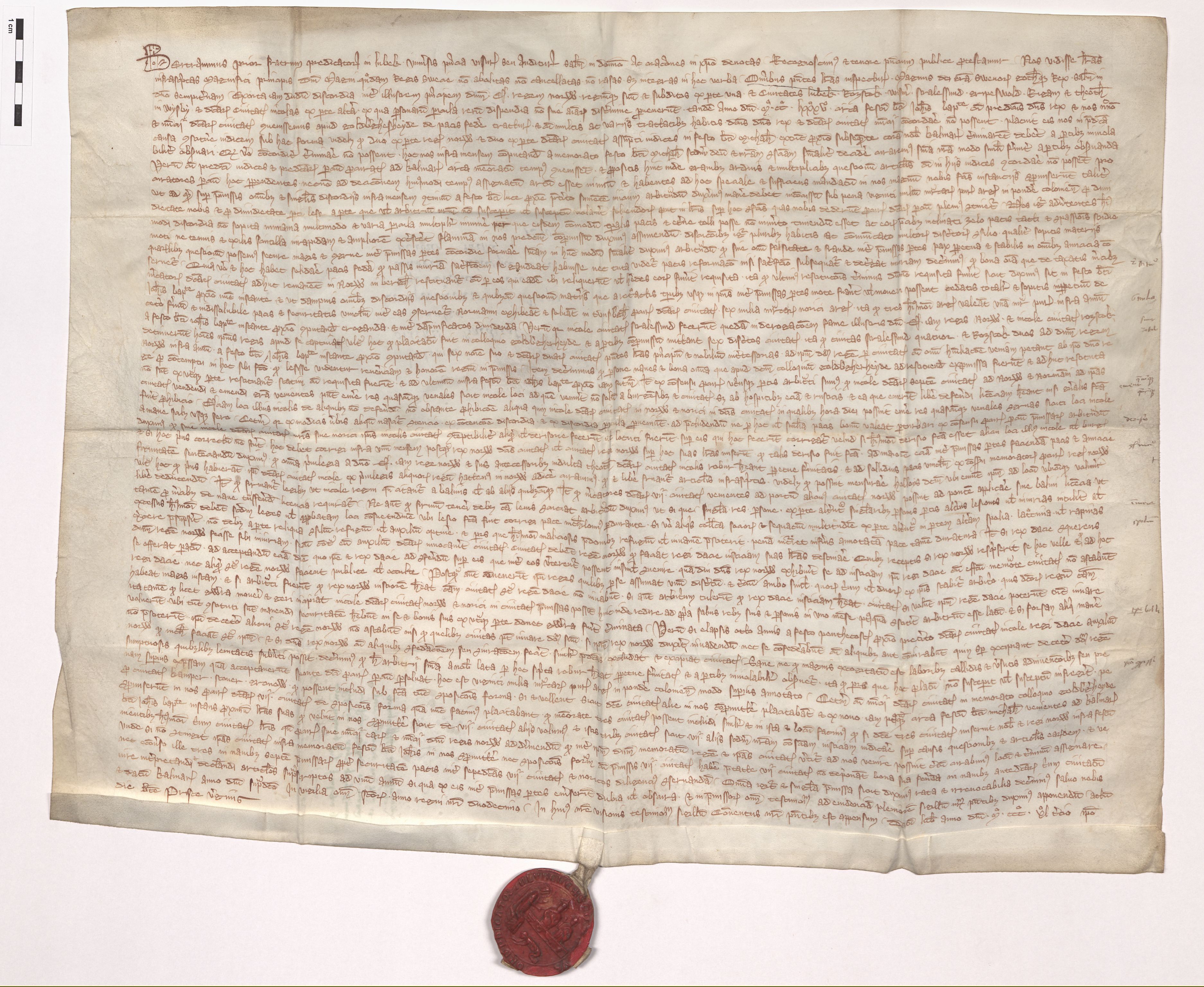 07.1 Urkunden, 3 Auswärtige Beziehungen (Externa), AHL/-/21: Norwegen (Norvagica); Kontor zu Bergen, 1247-1747, s. 92