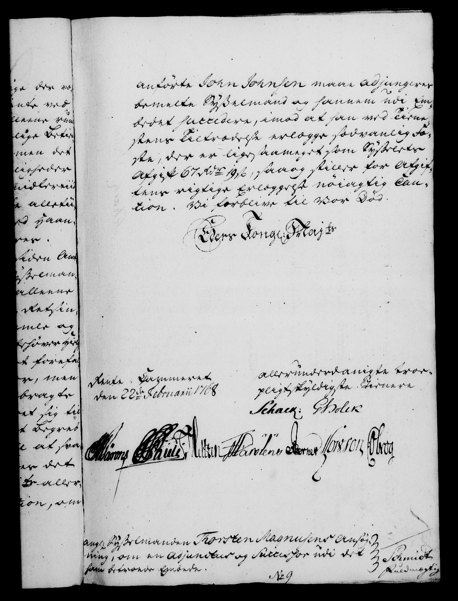 Rentekammeret, Kammerkanselliet, RA/EA-3111/G/Gf/Gfa/L0050: Norsk relasjons- og resolusjonsprotokoll (merket RK 52.50), 1768, s. 110