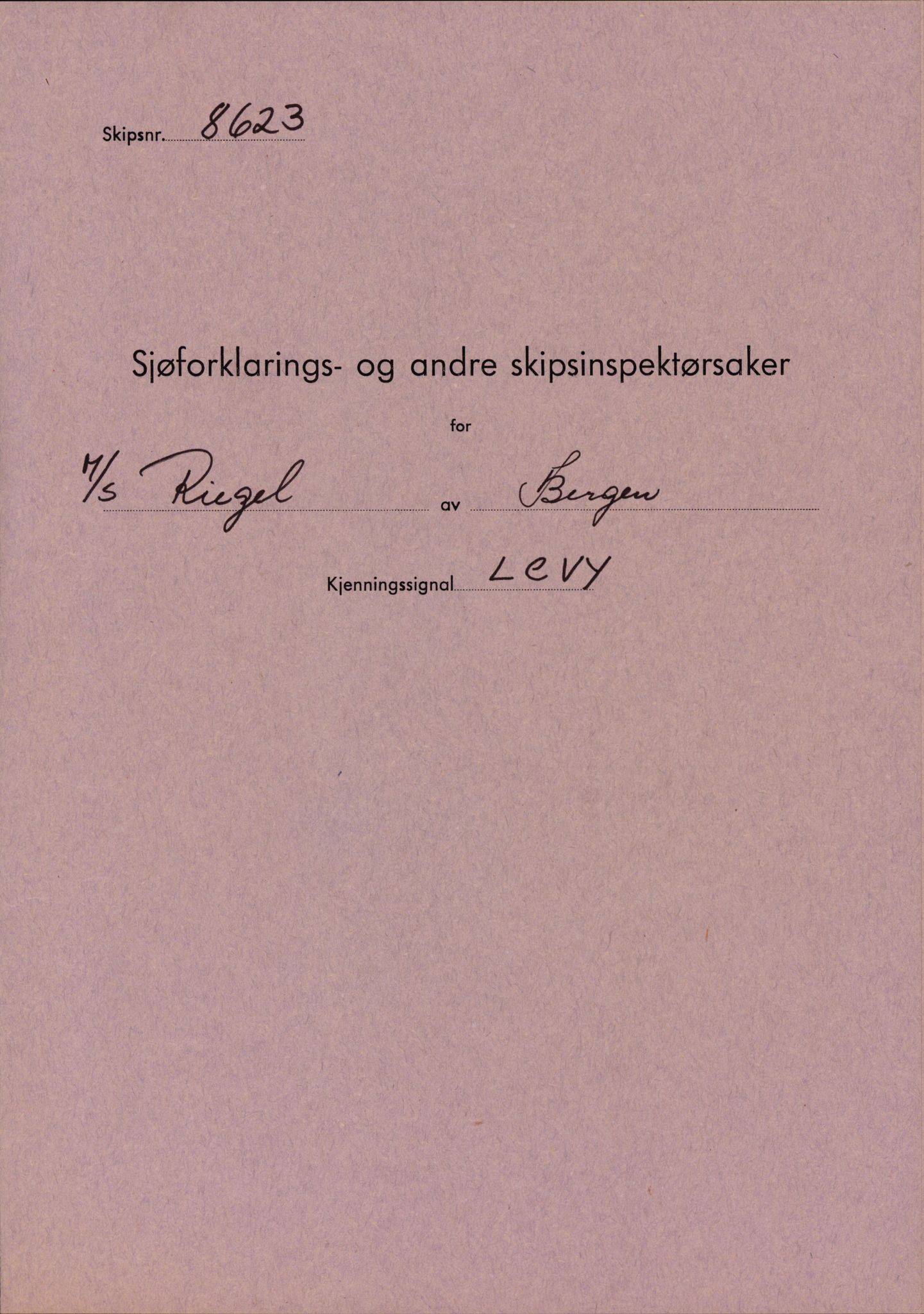 Sjøfartsdirektoratet med forløpere, skipsmapper slettede skip, RA/S-4998/F/Fb/L0072: --, 1949, s. 3