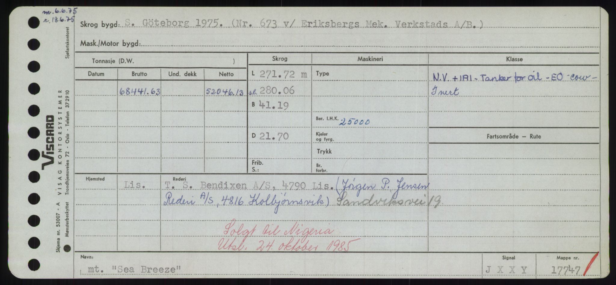 Sjøfartsdirektoratet med forløpere, Skipsmålingen, AV/RA-S-1627/H/Hd/L0032: Fartøy, San-Seve, s. 261