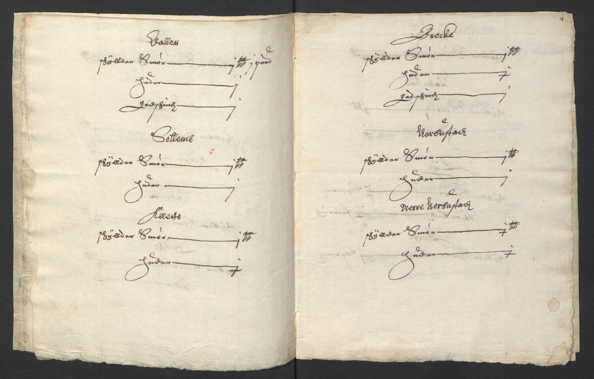 Stattholderembetet 1572-1771, AV/RA-EA-2870/Ek/L0007/0001: Jordebøker til utlikning av rosstjeneste 1624-1626: / Adelsjordebøker, 1624-1625, s. 188