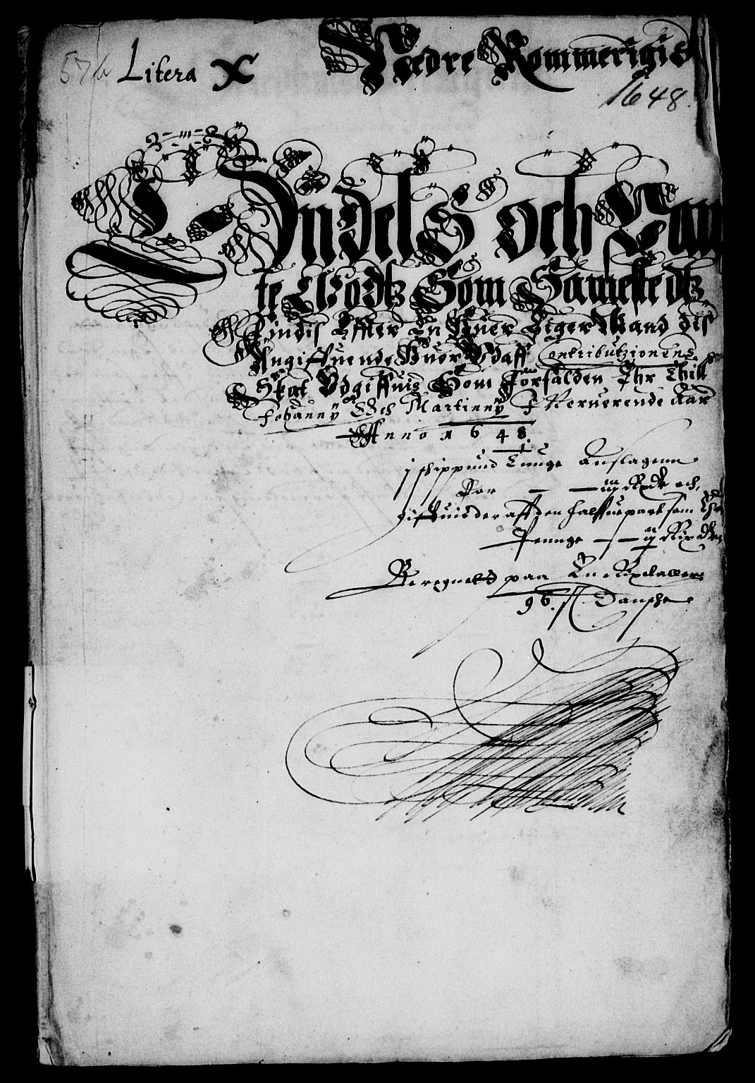 Rentekammeret inntil 1814, Reviderte regnskaper, Lensregnskaper, RA/EA-5023/R/Rb/Rba/L0197: Akershus len, 1648-1650