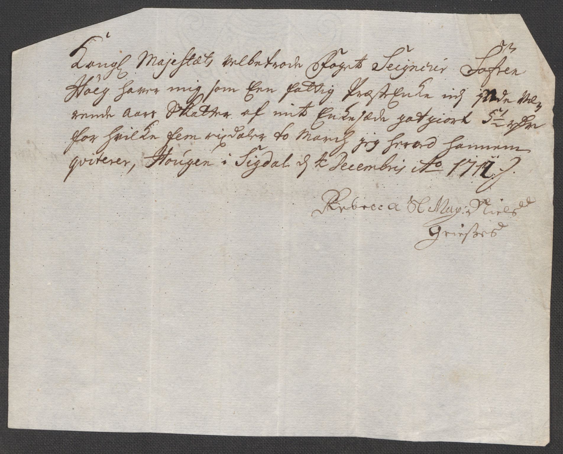 Rentekammeret inntil 1814, Reviderte regnskaper, Fogderegnskap, RA/EA-4092/R31/L1707: Fogderegnskap Hurum, Røyken, Eiker, Lier og Buskerud, 1712, s. 272