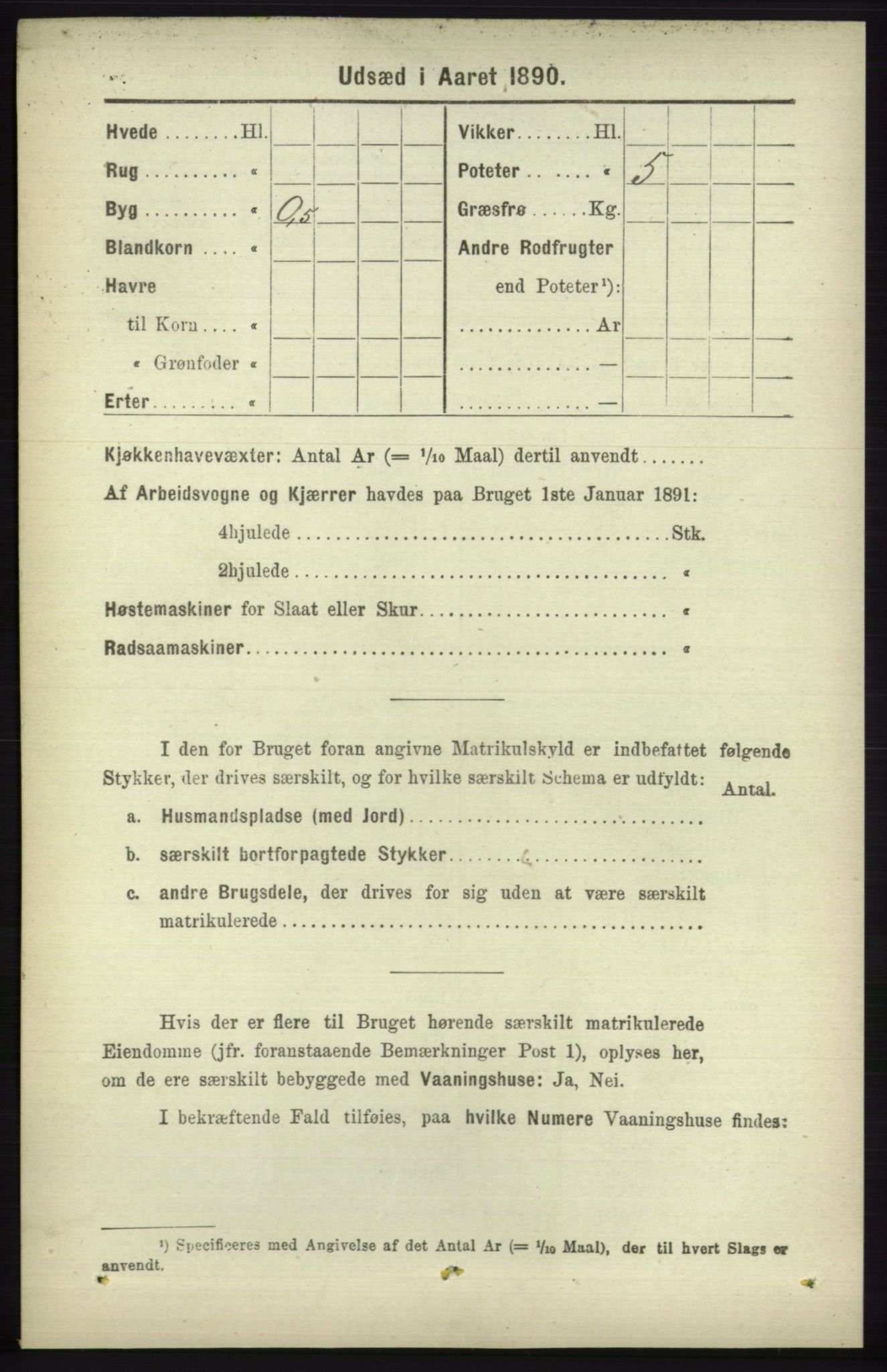 RA, Folketelling 1891 for 1230 Ullensvang herred, 1891, s. 7140
