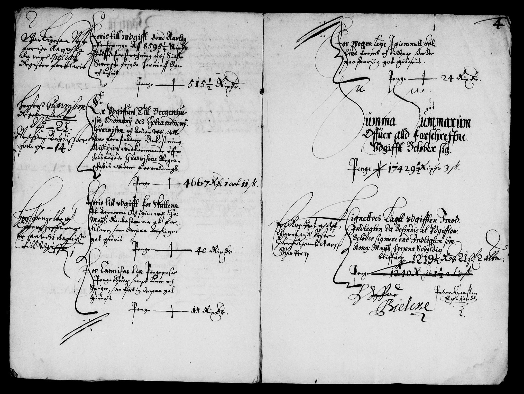 Rentekammeret inntil 1814, Reviderte regnskaper, Lensregnskaper, AV/RA-EA-5023/R/Rb/Rbt/L0127: Bergenhus len, 1650-1655