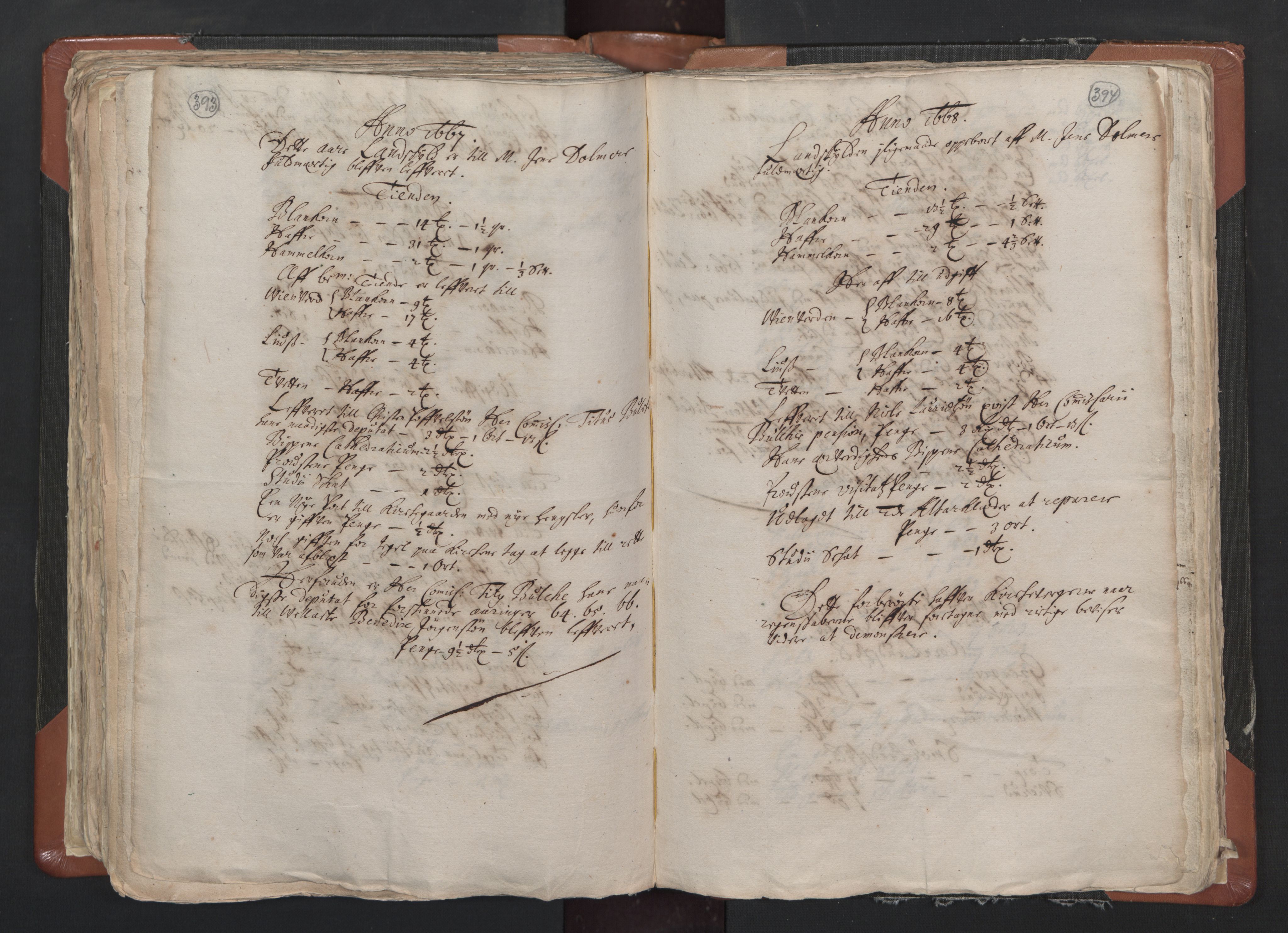 RA, Sogneprestenes manntall 1664-1666, nr. 1: Nedre Borgesyssel prosti, 1664-1666, s. 393-394