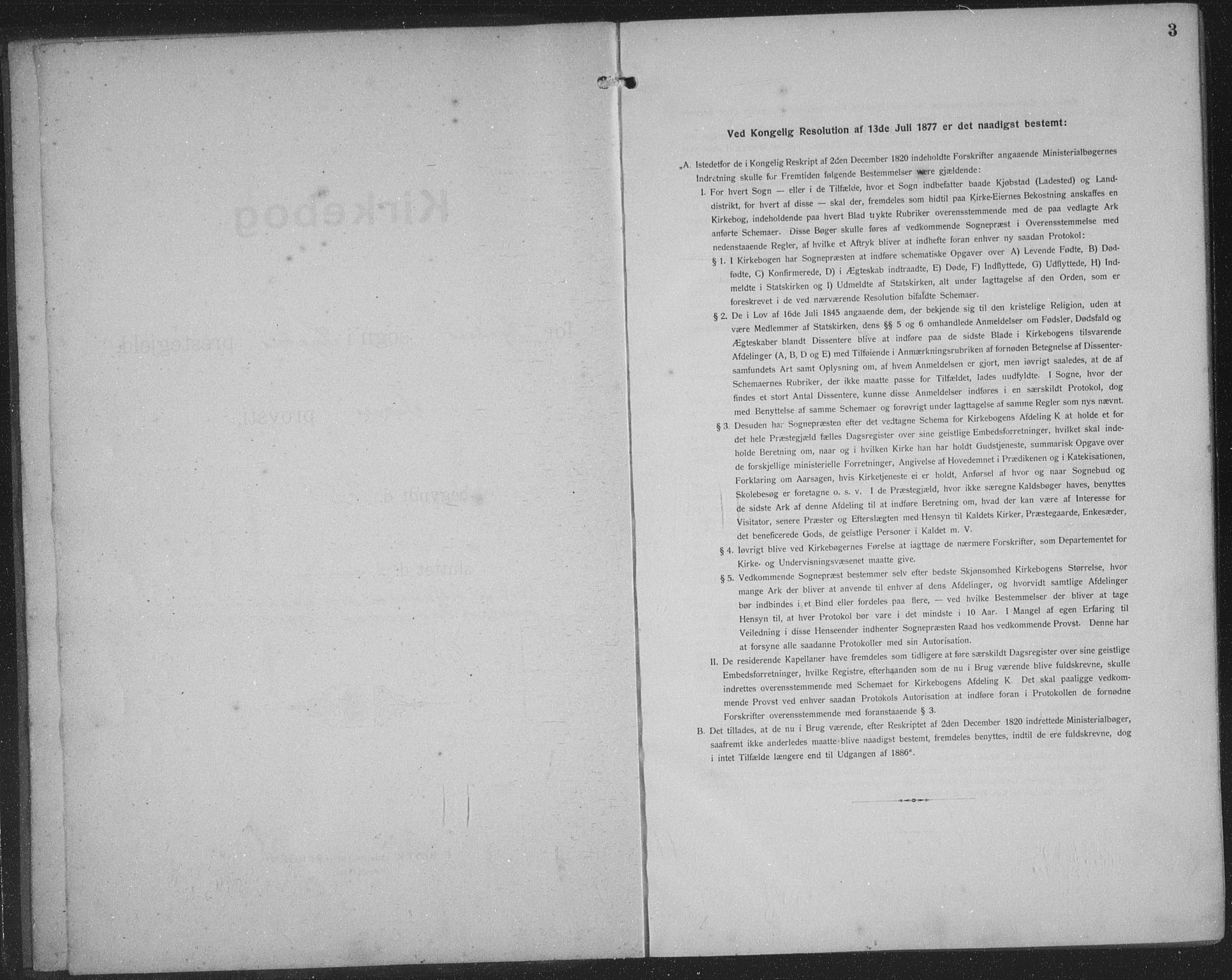 Sokndal sokneprestkontor, SAST/A-101808: Klokkerbok nr. B 8, 1908-1934, s. 3