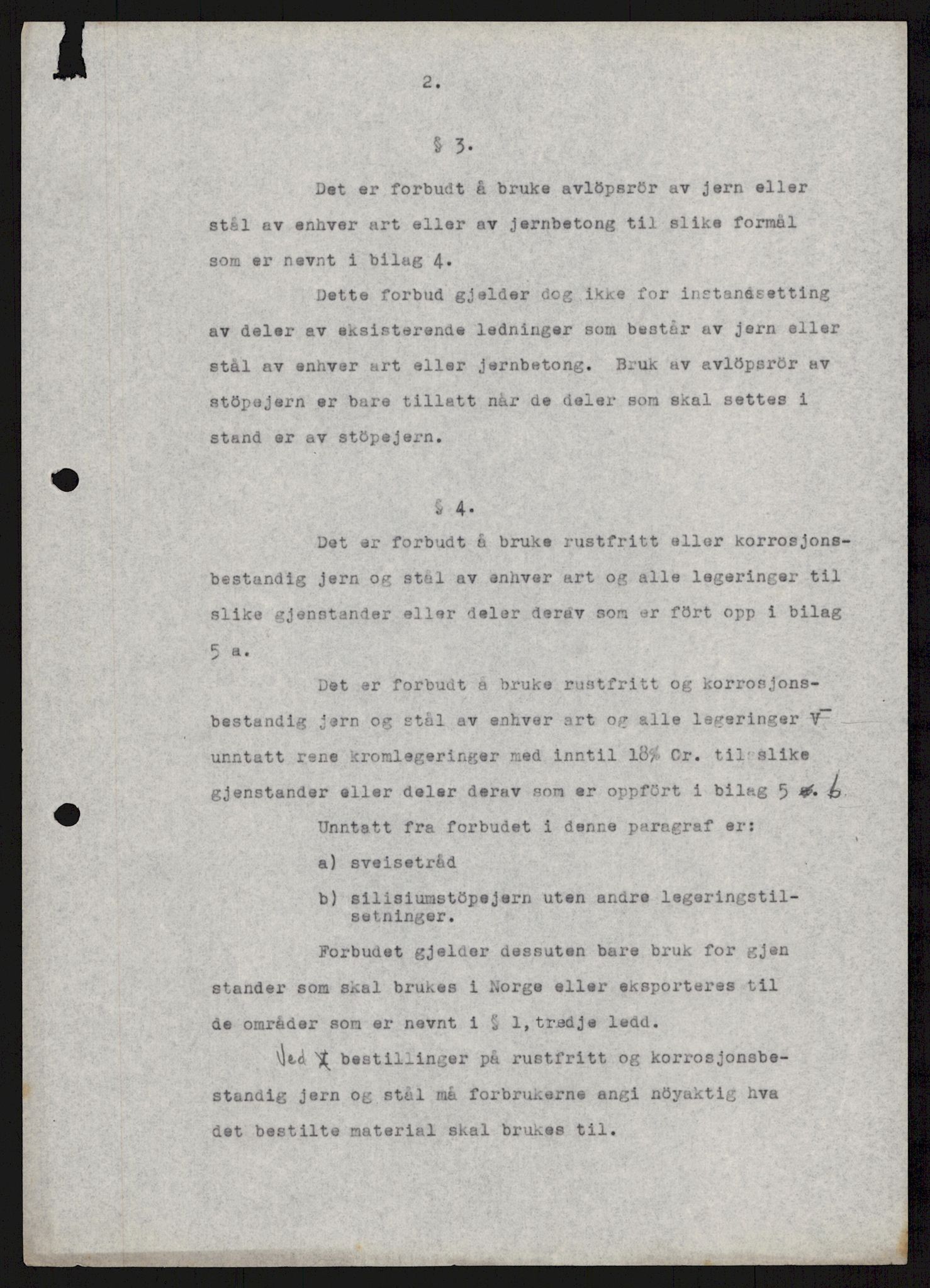 Direktoratet for industriforsyning, Sekretariatet, AV/RA-S-4153/D/Df/L0055: 9. Metallkontoret, 1940-1945, s. 1506