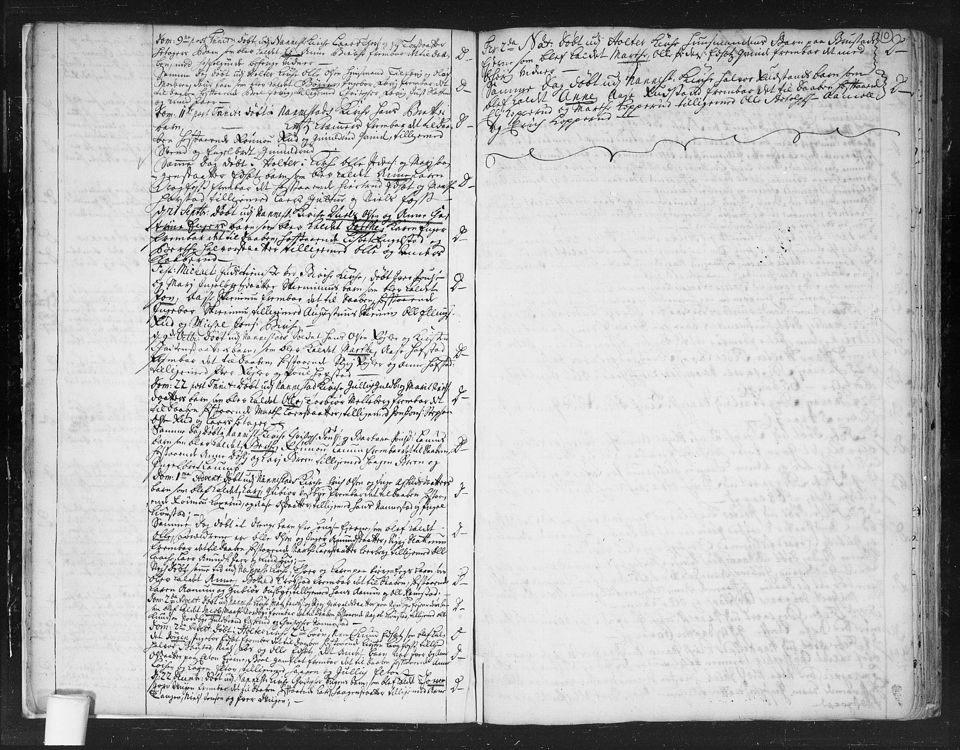 Nannestad prestekontor Kirkebøker, AV/SAO-A-10414a/F/Fa/L0003: Ministerialbok nr. I 3, 1716-1729, s. 10