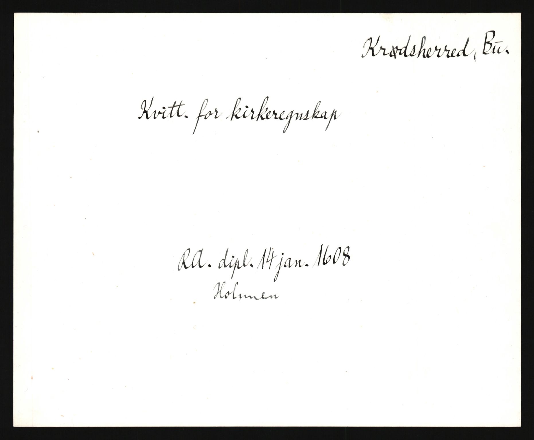 Riksarkivets diplomsamling, AV/RA-EA-5965/F35/F35e/L0014: Registreringssedler Buskerud 3, 1400-1700, s. 409