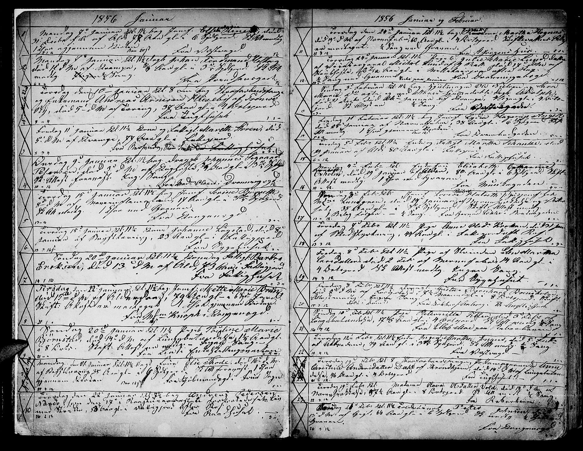 Ministerialprotokoller, klokkerbøker og fødselsregistre - Sør-Trøndelag, AV/SAT-A-1456/601/L0084: Klokkerbok nr. 601C02, 1856-1881
