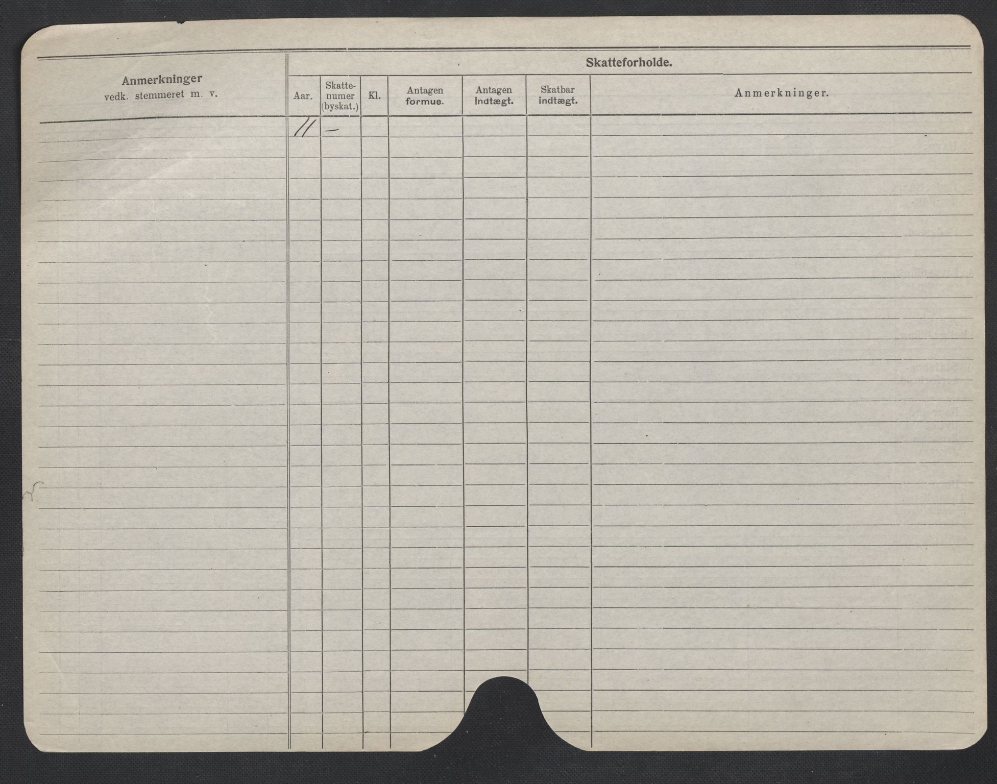 Oslo folkeregister, Registerkort, AV/SAO-A-11715/F/Fa/Fac/L0007: Menn, 1906-1914, s. 1000b