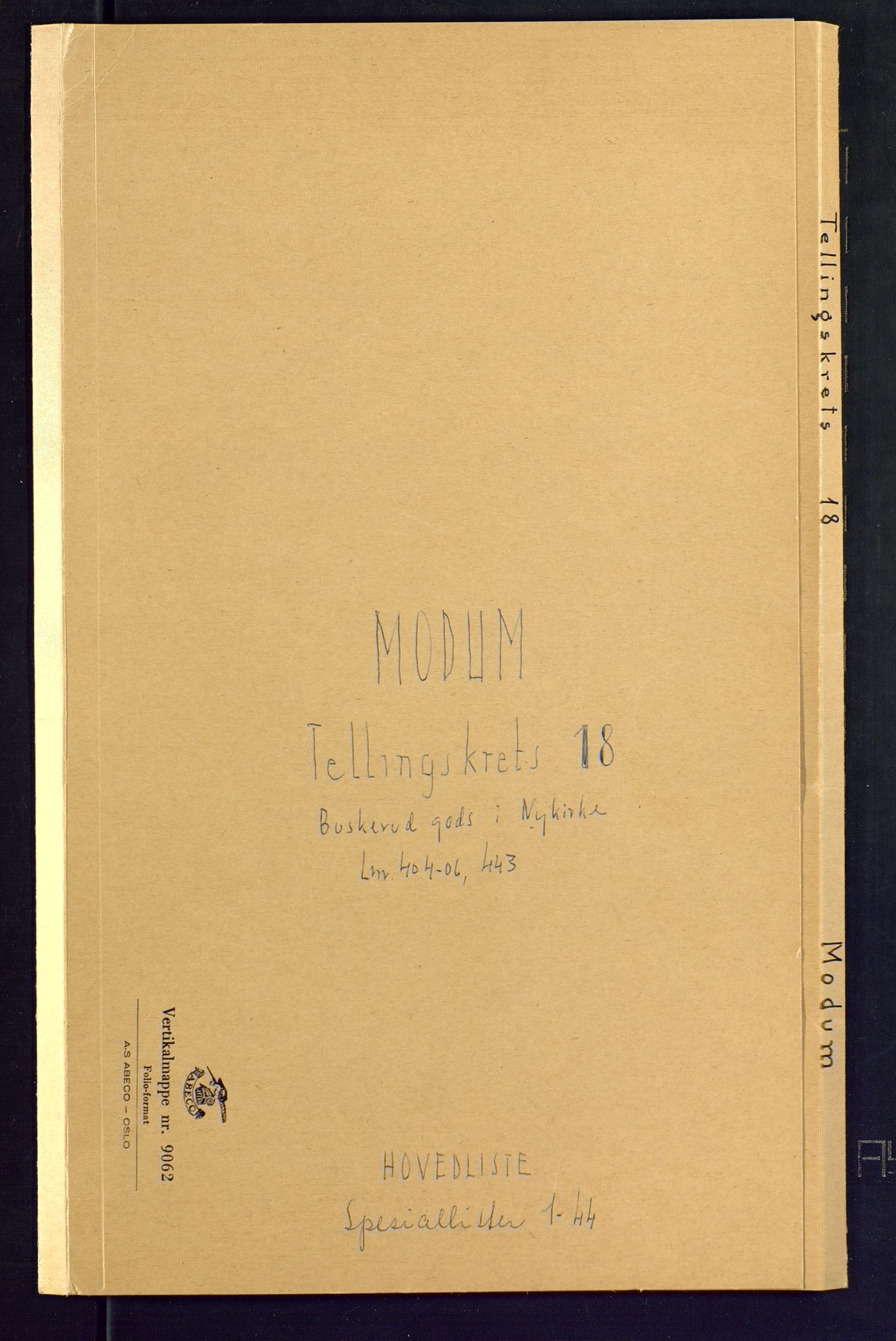 SAKO, Folketelling 1875 for 0623P Modum prestegjeld, 1875, s. 69