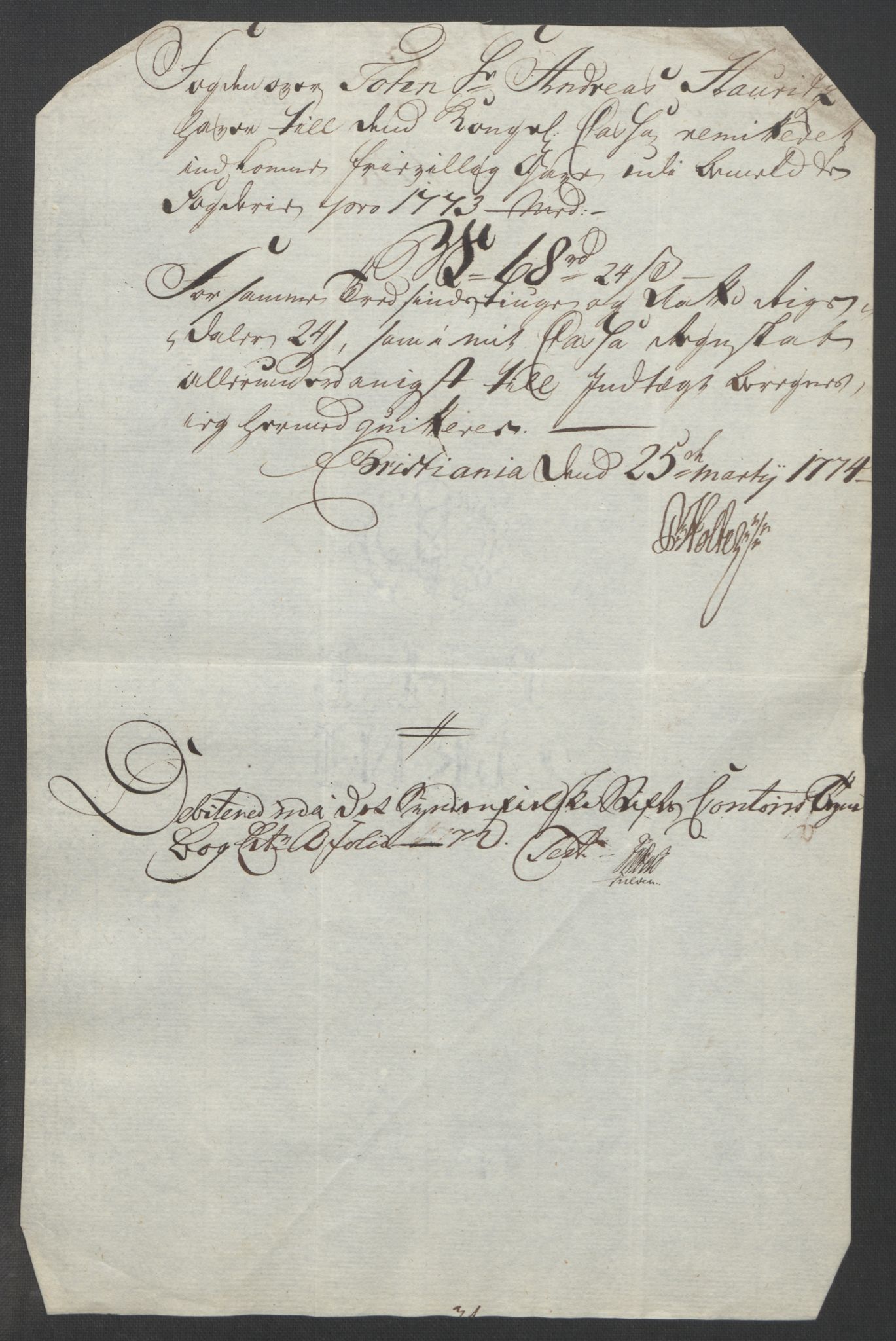 Rentekammeret inntil 1814, Reviderte regnskaper, Fogderegnskap, RA/EA-4092/R19/L1399: Fogderegnskap Toten, Hadeland og Vardal, 1762-1783, s. 325