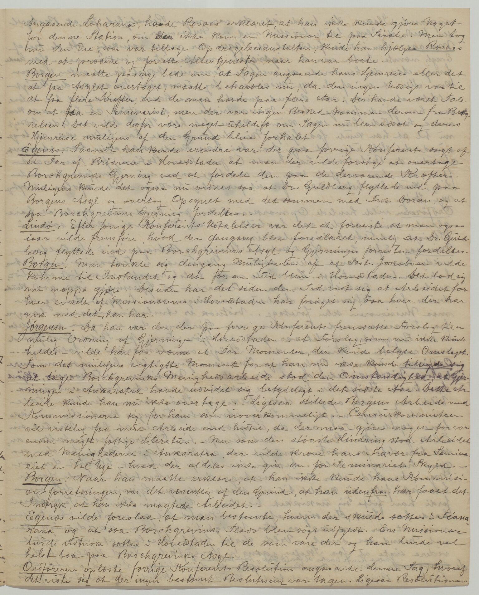 Det Norske Misjonsselskap - hovedadministrasjonen, VID/MA-A-1045/D/Da/Daa/L0035/0012: Konferansereferat og årsberetninger / Konferansereferat fra Madagaskar Innland., 1881