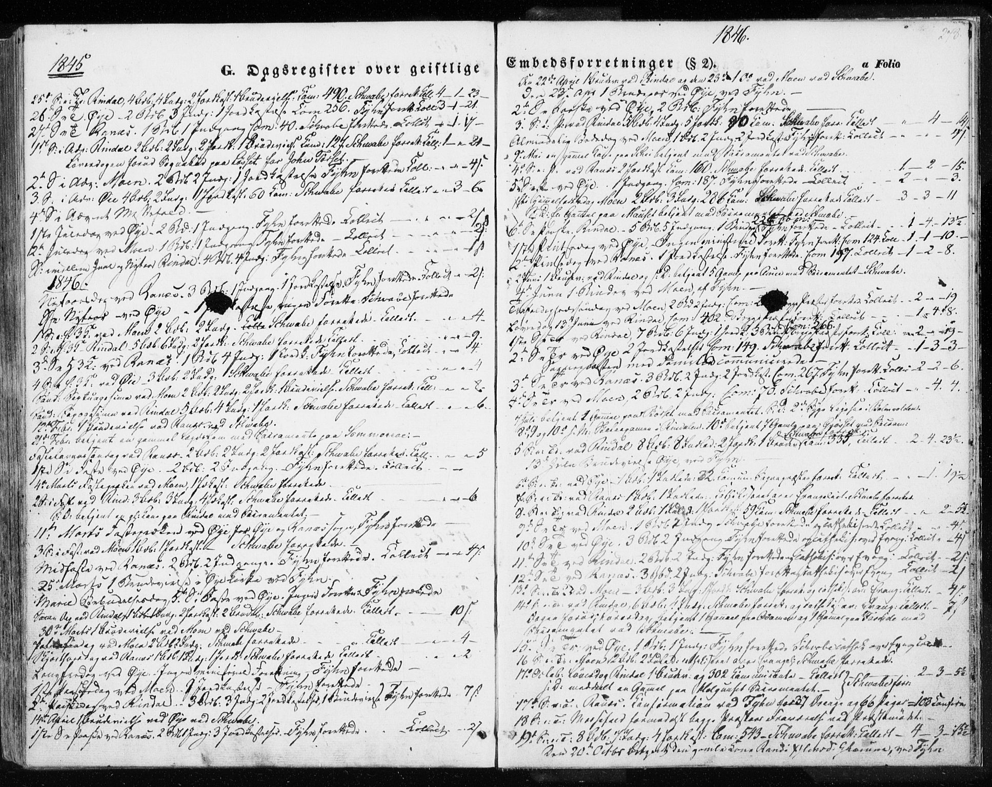 Ministerialprotokoller, klokkerbøker og fødselsregistre - Møre og Romsdal, SAT/A-1454/595/L1043: Ministerialbok nr. 595A05, 1843-1851, s. 278