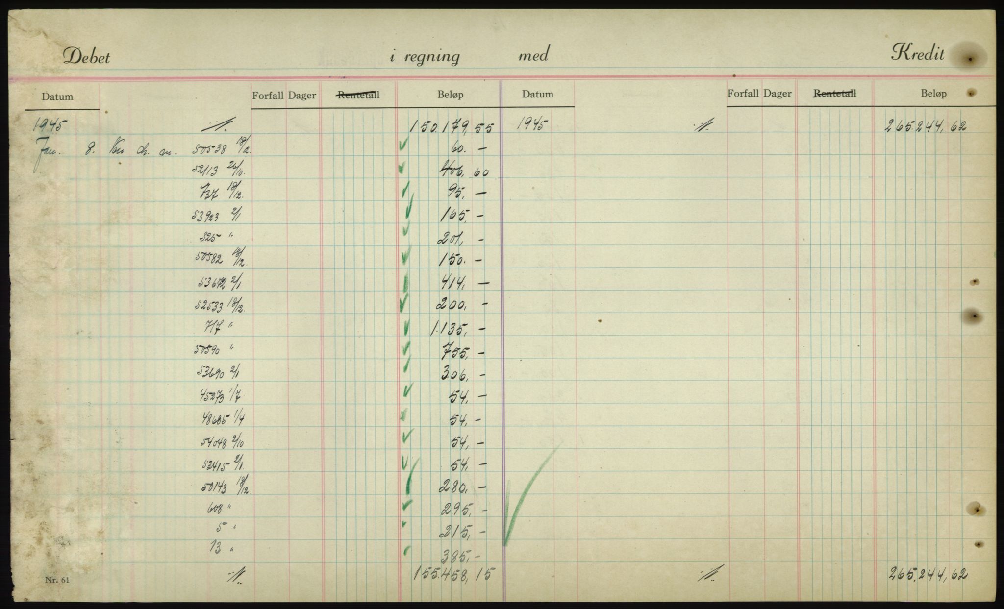 Forsvarsdepartementet, 10. kontor / Oppgjørskontoret, AV/RA-RAFA-1225/D/Db/L0180: Lista oppgjørskontor, 1942-1952, s. 2012