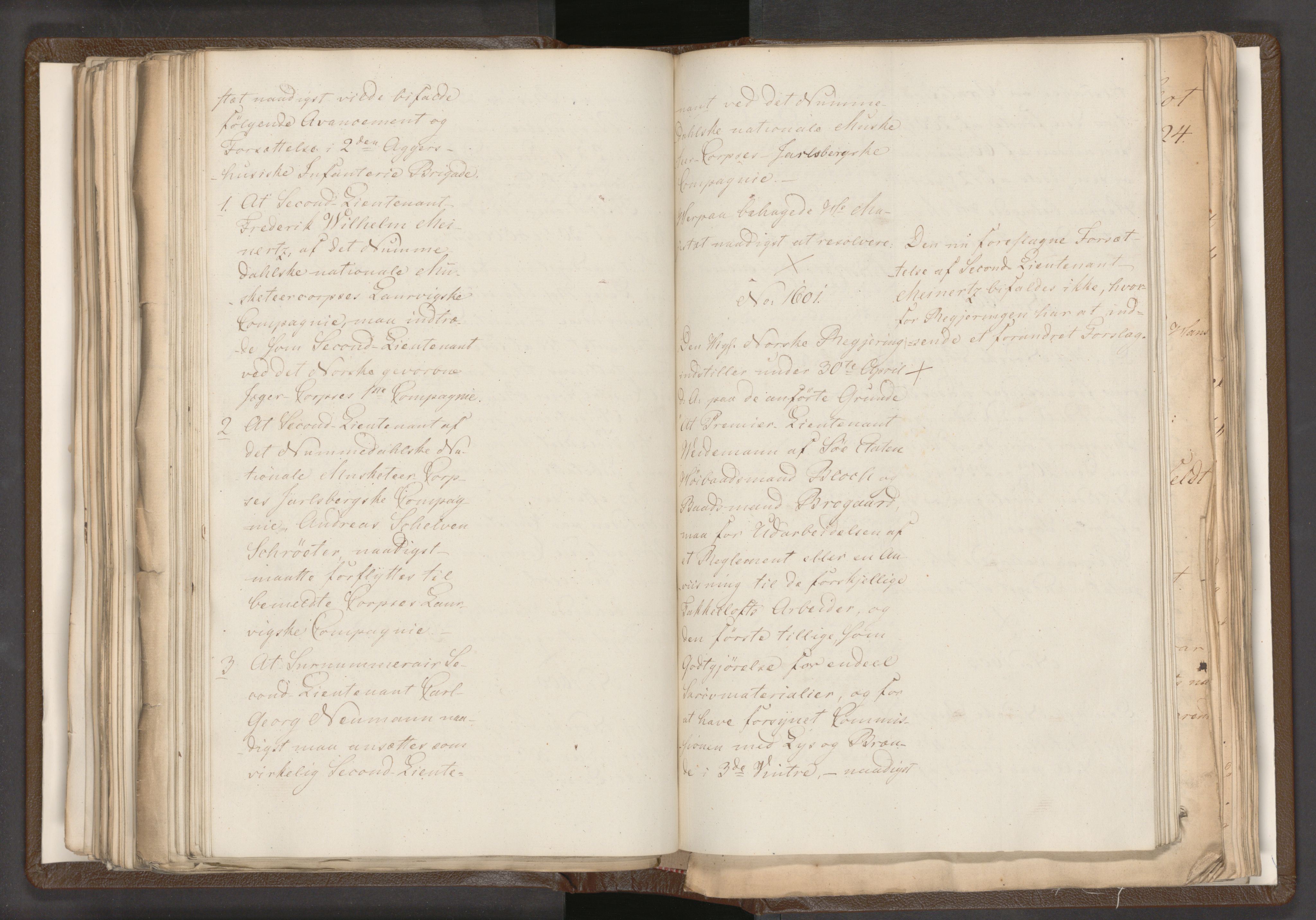 Statsrådssekretariatet, AV/RA-S-1001/A/Ab/L0018: Kgl. res. nr. 1112-1753, 1. halvår, 1824