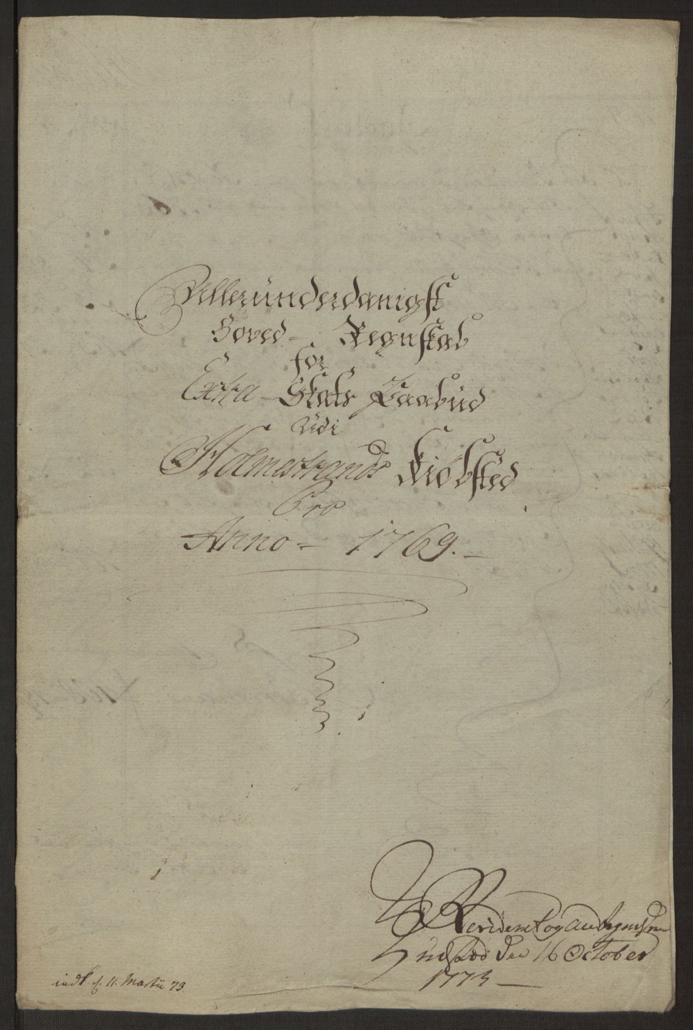 Rentekammeret inntil 1814, Reviderte regnskaper, Byregnskaper, RA/EA-4066/R/Rh/L0163/0001: [H4] Kontribusjonsregnskap / Ekstraskatt, Holmestrand, 1762-1772, s. 397