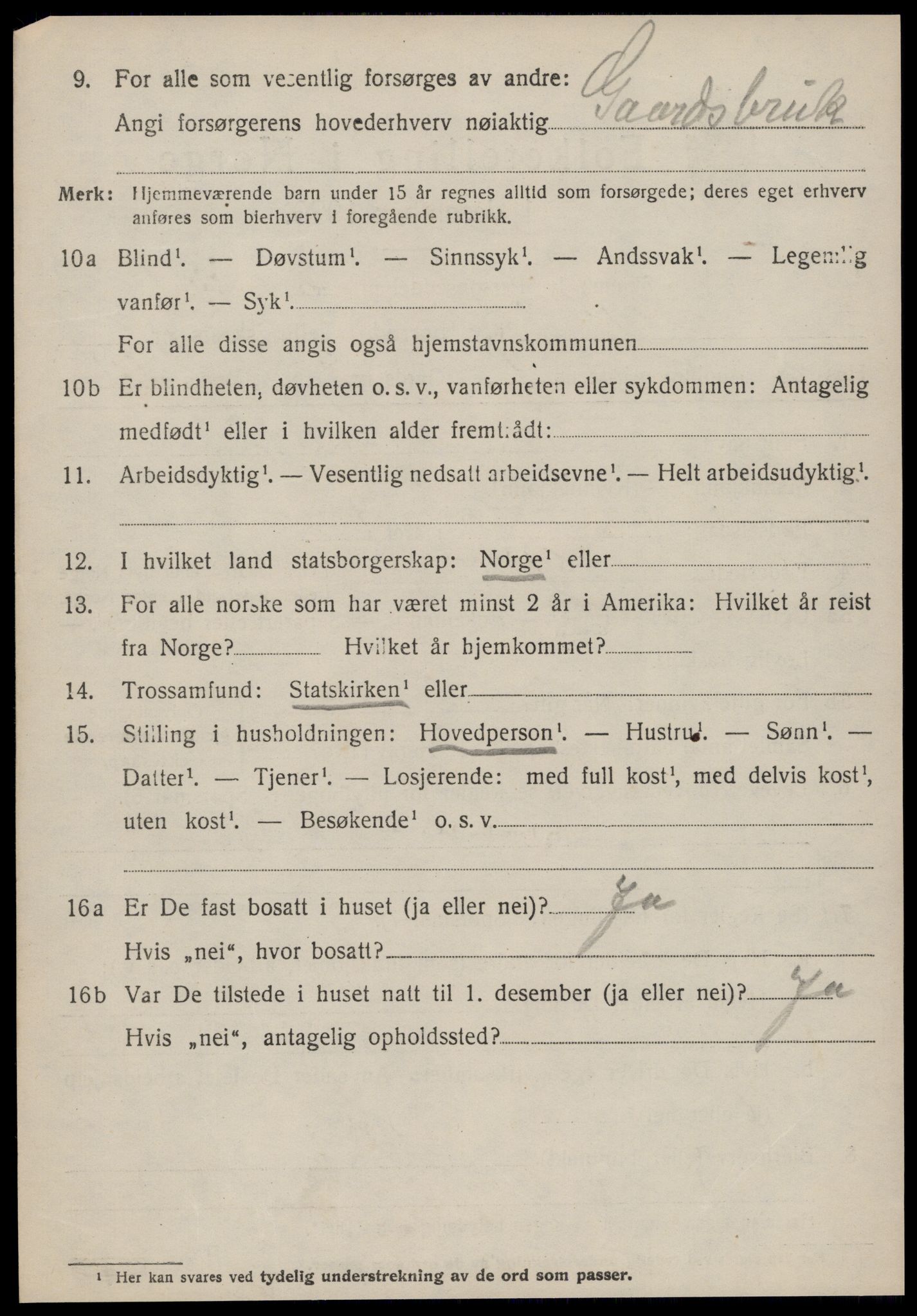 SAT, Folketelling 1920 for 1530 Vatne herred, 1920, s. 1823