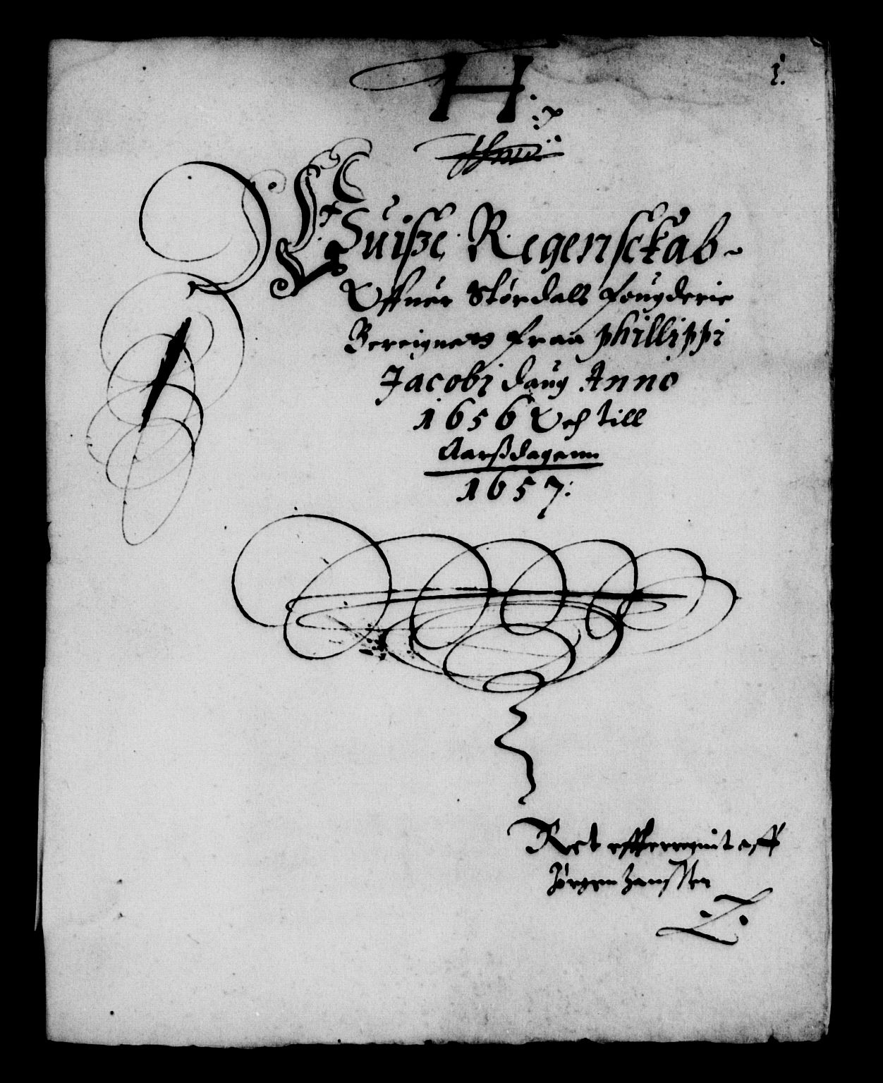 Rentekammeret inntil 1814, Reviderte regnskaper, Lensregnskaper, RA/EA-5023/R/Rb/Rbw/L0125: Trondheim len, 1642-1657
