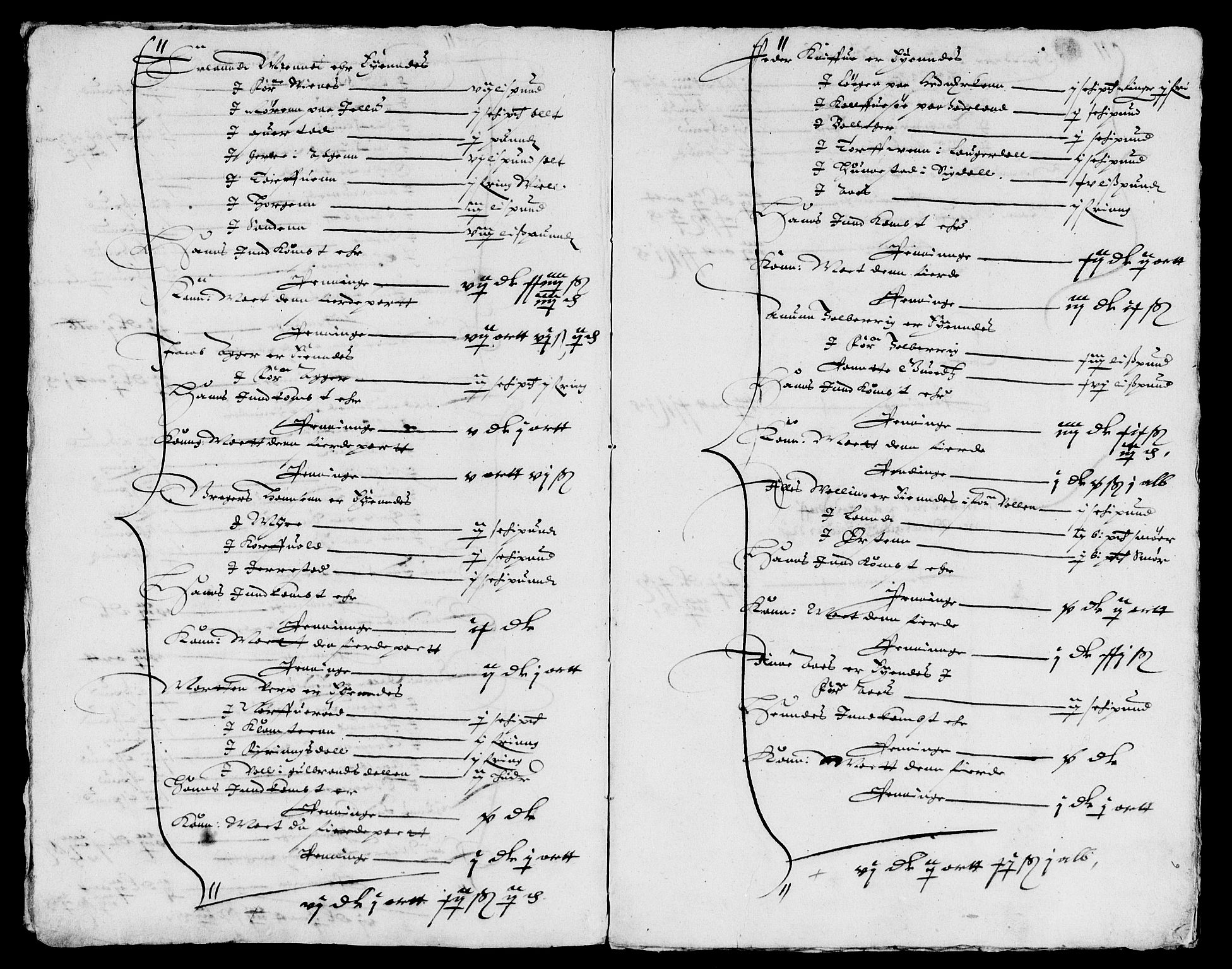 Rentekammeret inntil 1814, Reviderte regnskaper, Lensregnskaper, AV/RA-EA-5023/R/Rb/Rbl/L0001: Brunla len med Numedal len til 1628,  Sandsvær len 1626-28 og Eiker len 1626-37, 1617-1627