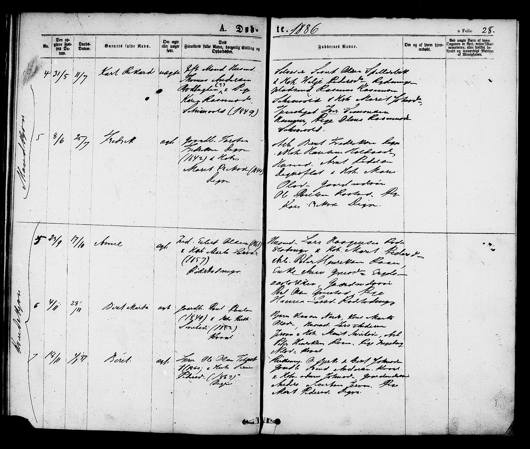 Ministerialprotokoller, klokkerbøker og fødselsregistre - Sør-Trøndelag, AV/SAT-A-1456/608/L0334: Ministerialbok nr. 608A03, 1877-1886, s. 28