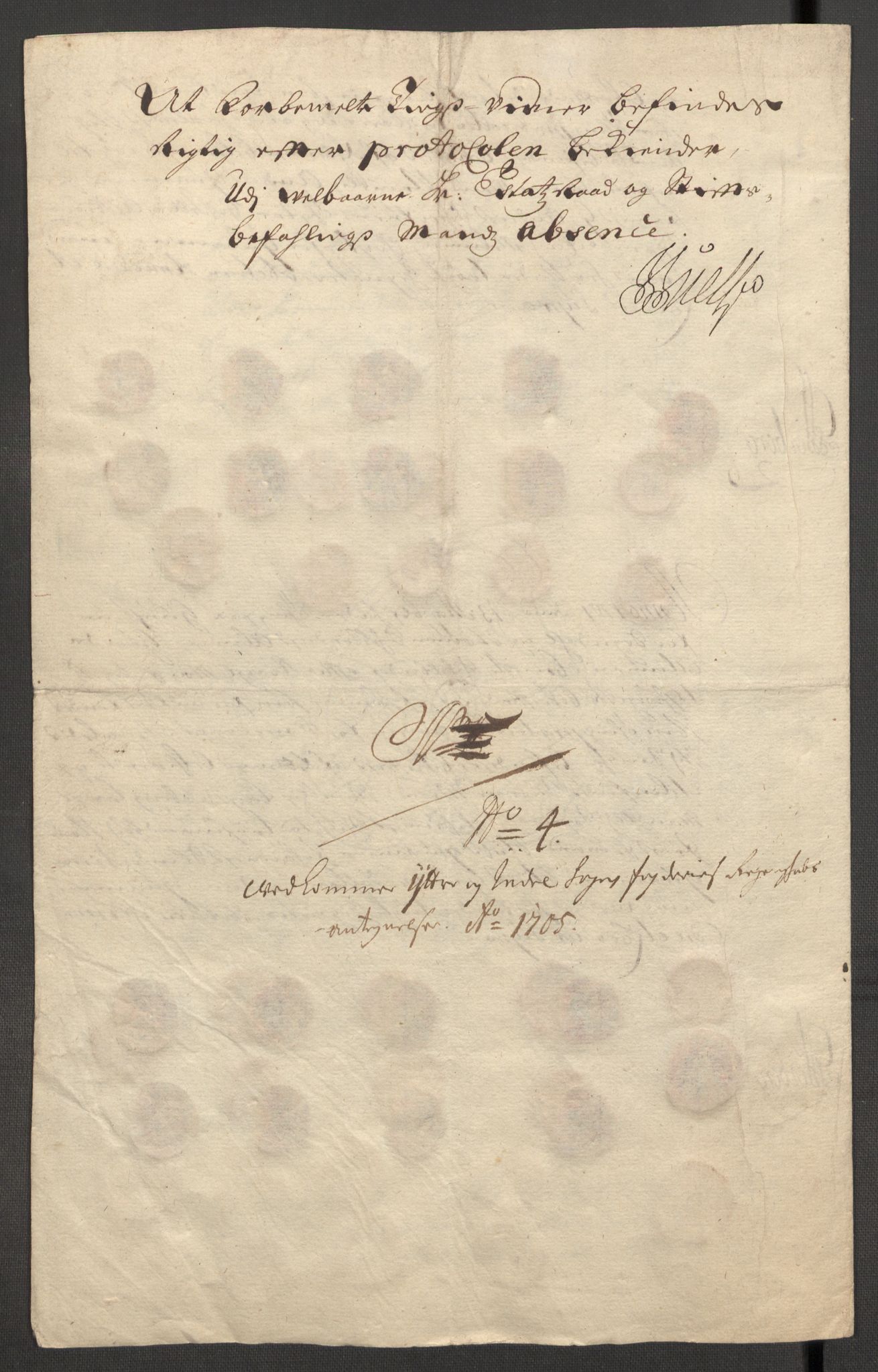 Rentekammeret inntil 1814, Reviderte regnskaper, Fogderegnskap, RA/EA-4092/R52/L3314: Fogderegnskap Sogn, 1705-1707, s. 215