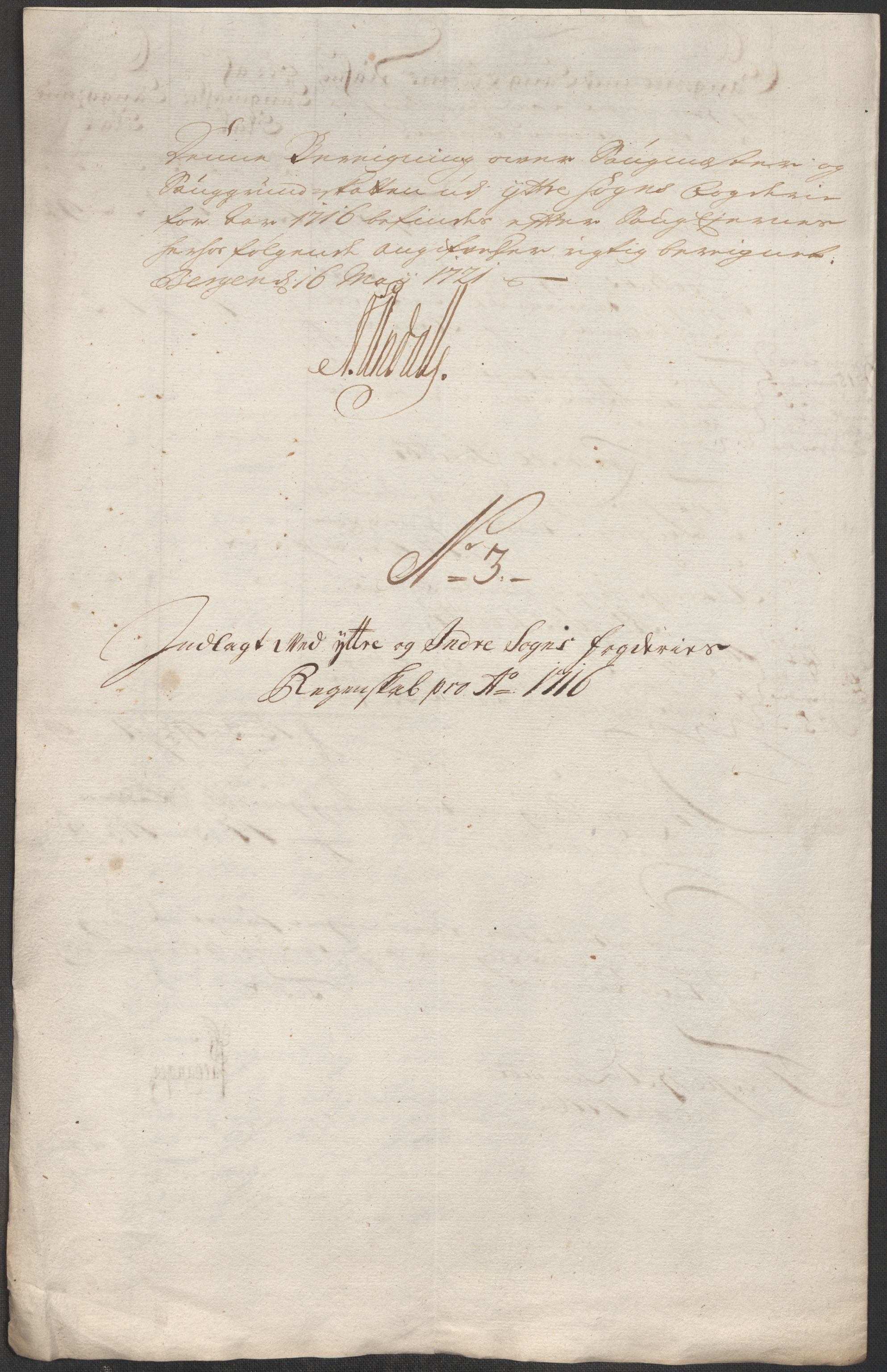 Rentekammeret inntil 1814, Reviderte regnskaper, Fogderegnskap, AV/RA-EA-4092/R52/L3320: Fogderegnskap Sogn, 1715-1716, s. 389