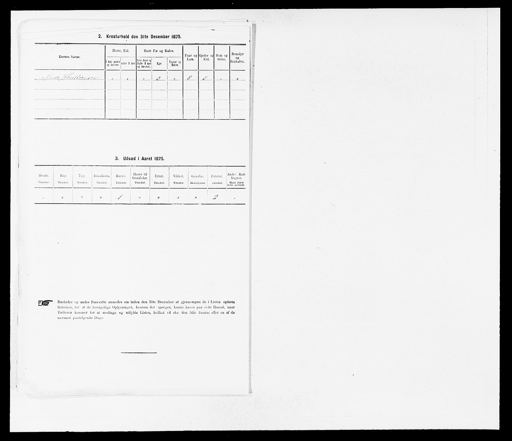 SAB, Folketelling 1875 for 1437L Kinn prestegjeld, Kinn sokn og Svanøy sokn, 1875, s. 937