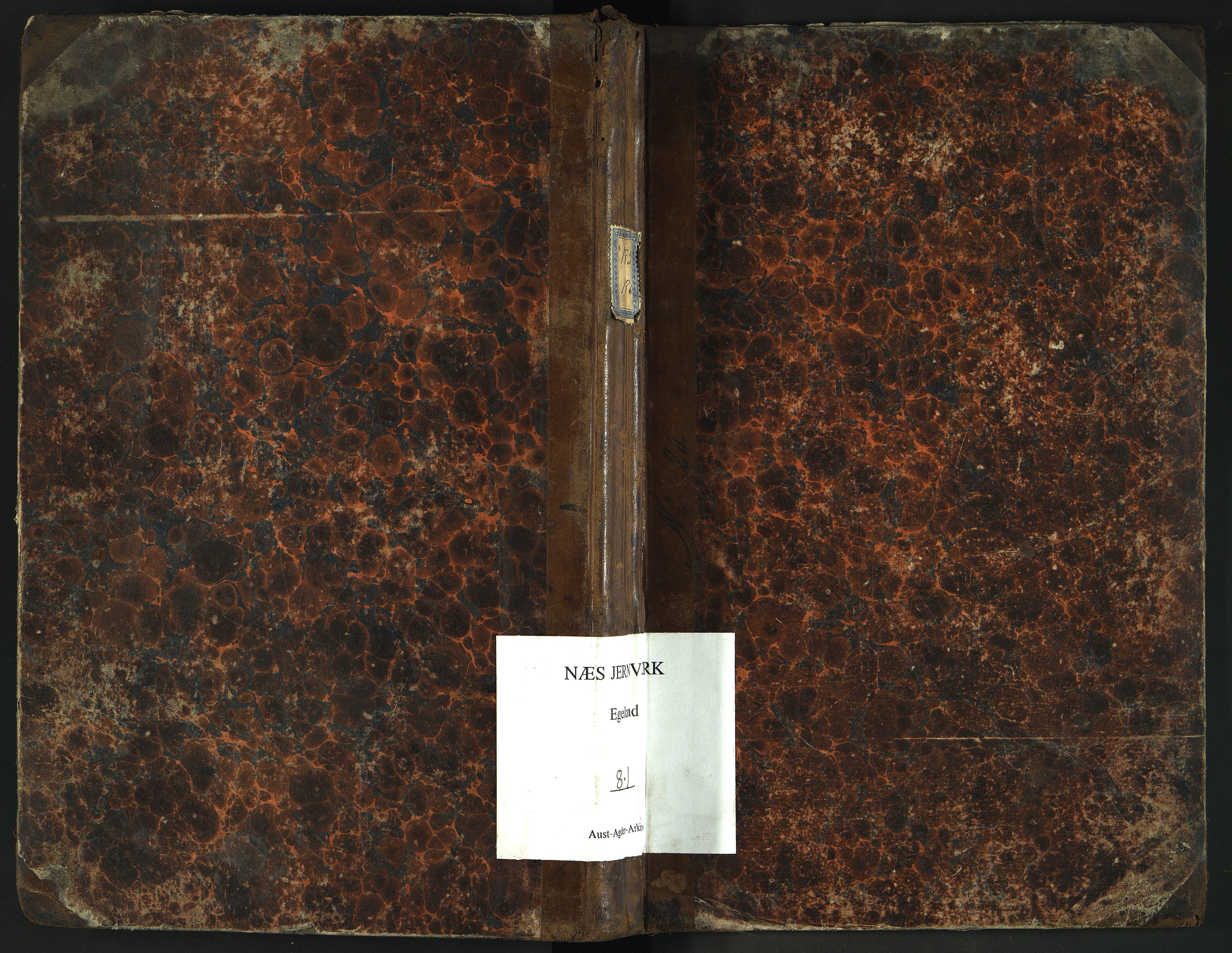 Egelands Verk, NESJ/NJM-002/08/L0001: Journal (saldo), 1853-1866