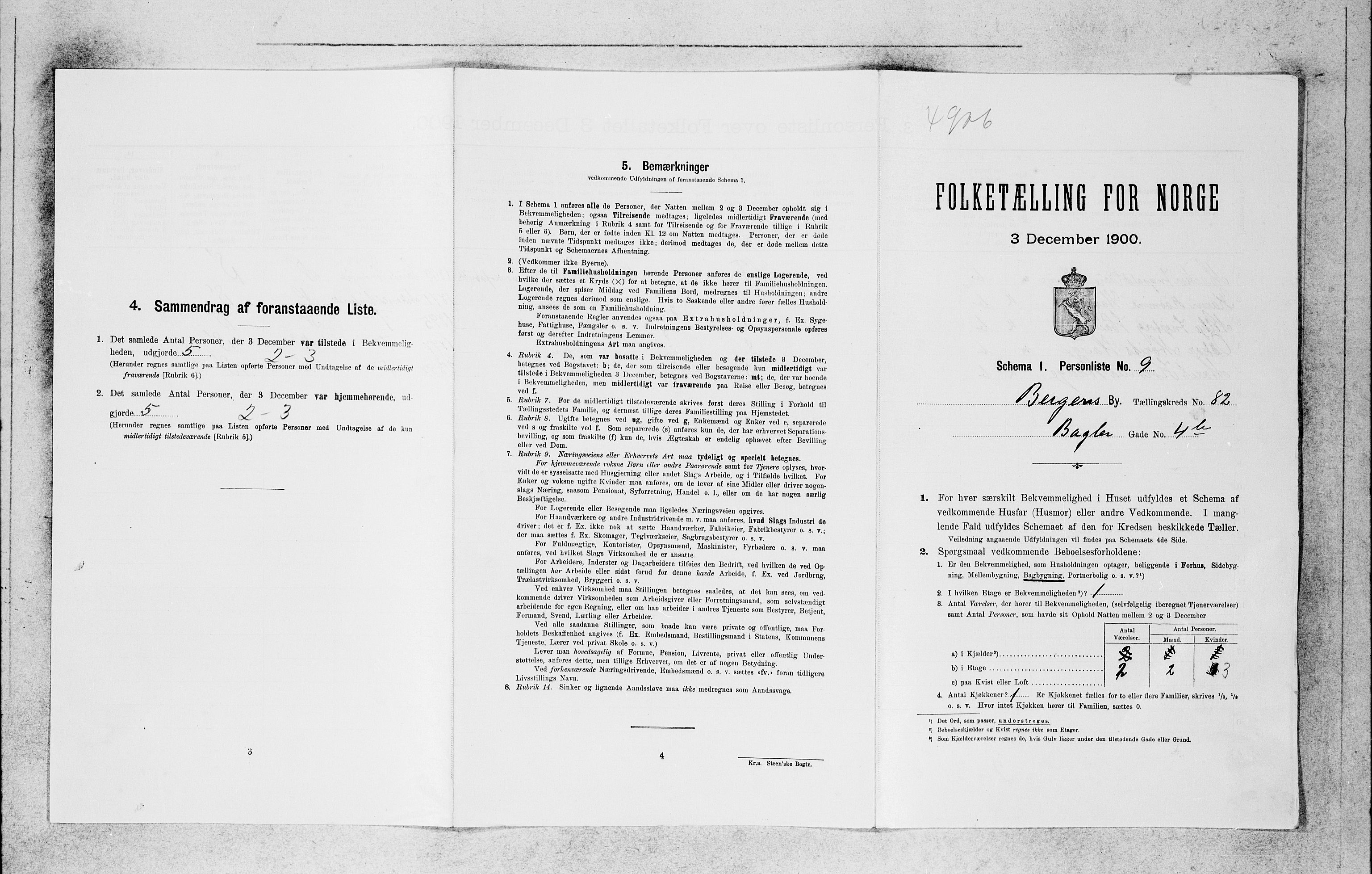 SAB, Folketelling 1900 for 1301 Bergen kjøpstad, 1900, s. 17149