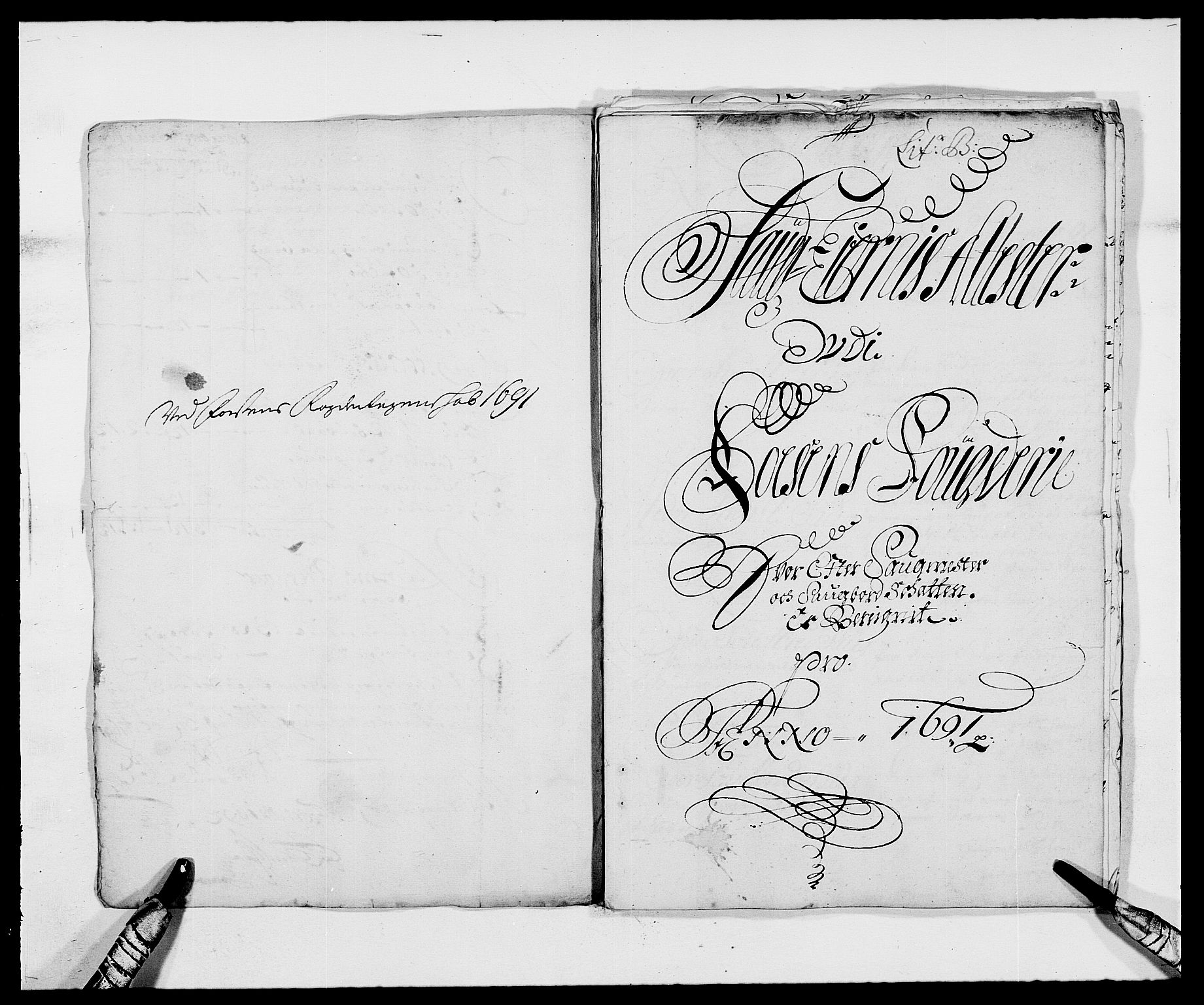 Rentekammeret inntil 1814, Reviderte regnskaper, Fogderegnskap, AV/RA-EA-4092/R57/L3848: Fogderegnskap Fosen, 1690-1691, s. 214