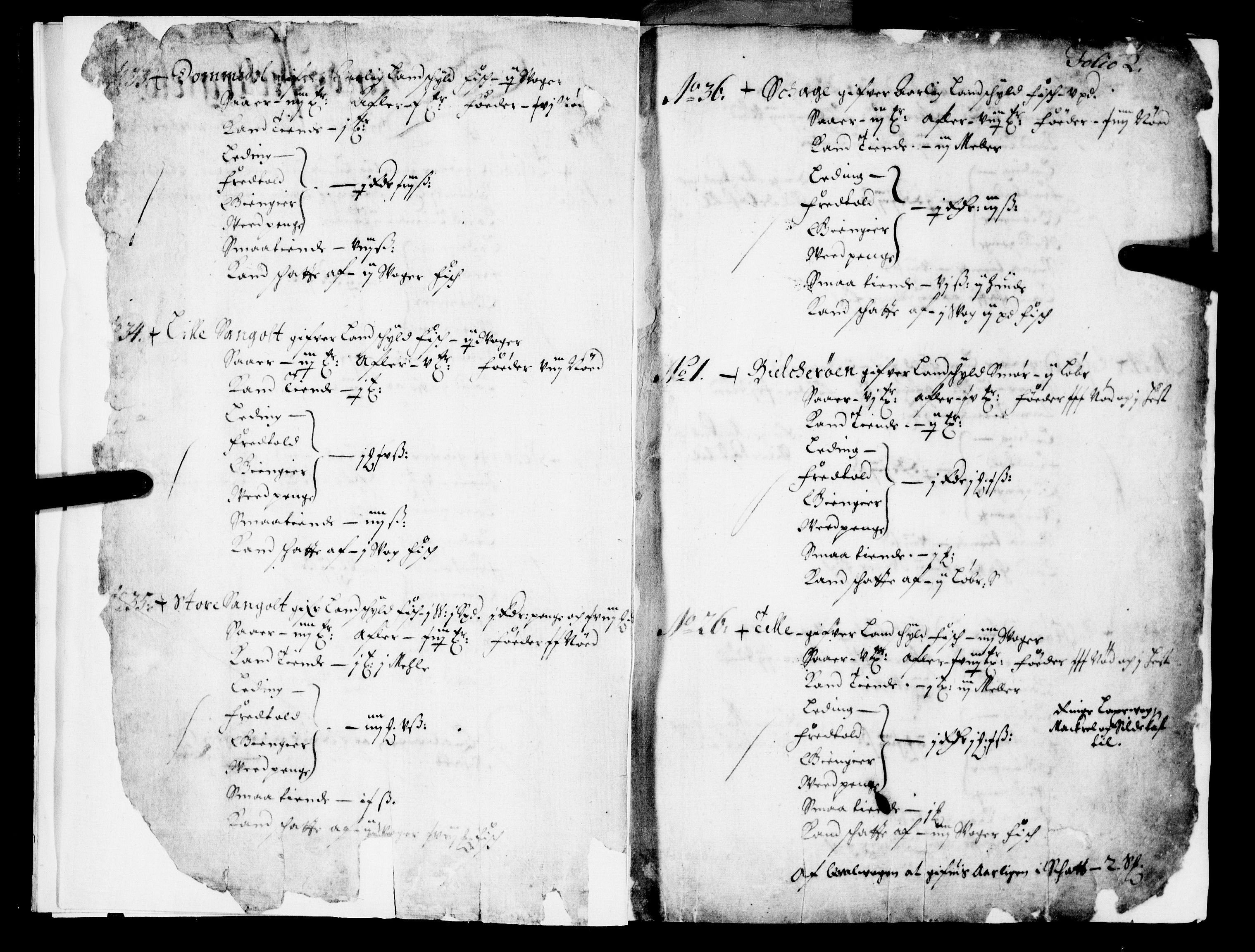 Rentekammeret inntil 1814, Realistisk ordnet avdeling, AV/RA-EA-4070/N/Nb/Nba/L0039: Nordhordland fogderi, 1667, s. 1b-2a