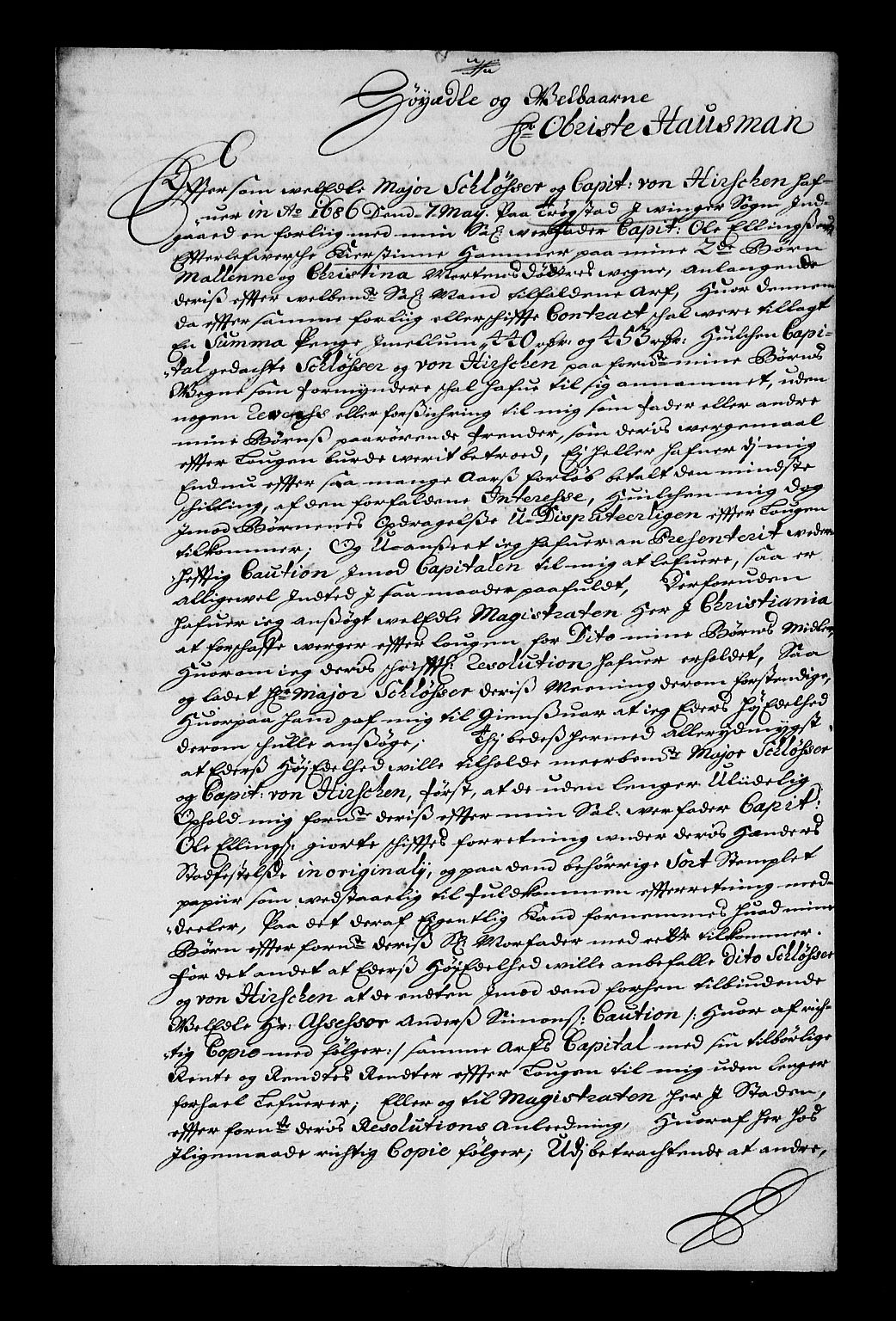 Stattholderembetet 1572-1771, RA/EA-2870/Af/L0004: Avskrifter av vedlegg til originale supplikker, nummerert i samsvar med supplikkbøkene, 1691-1694, s. 102