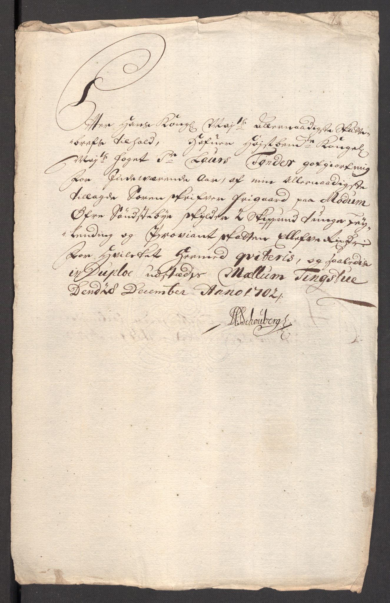 Rentekammeret inntil 1814, Reviderte regnskaper, Fogderegnskap, RA/EA-4092/R22/L1459: Fogderegnskap Ringerike, Hallingdal og Buskerud, 1702, s. 268