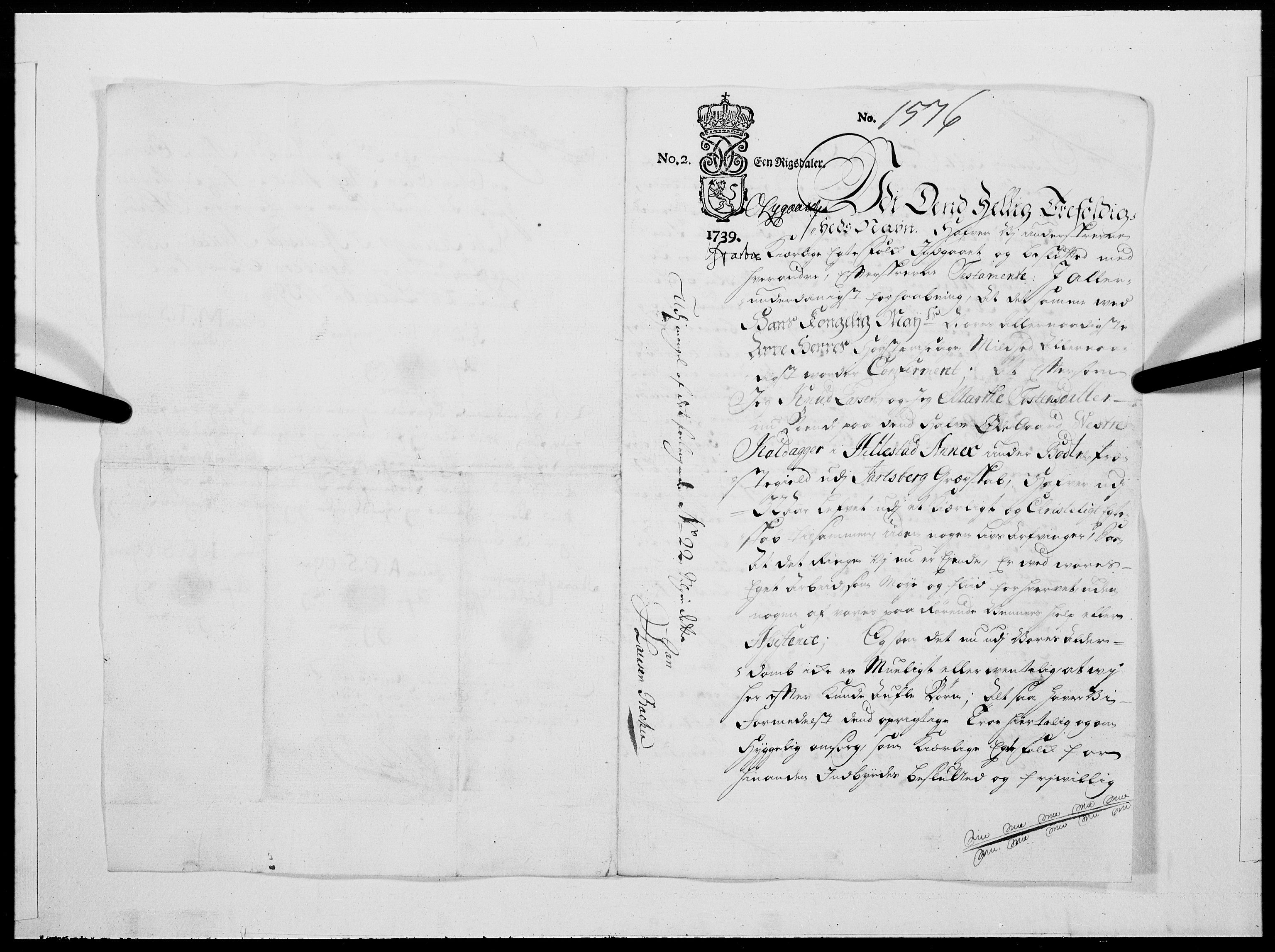 Danske Kanselli 1572-1799, AV/RA-EA-3023/F/Fc/Fcc/Fcca/L0131: Norske innlegg 1572-1799, 1740, s. 83