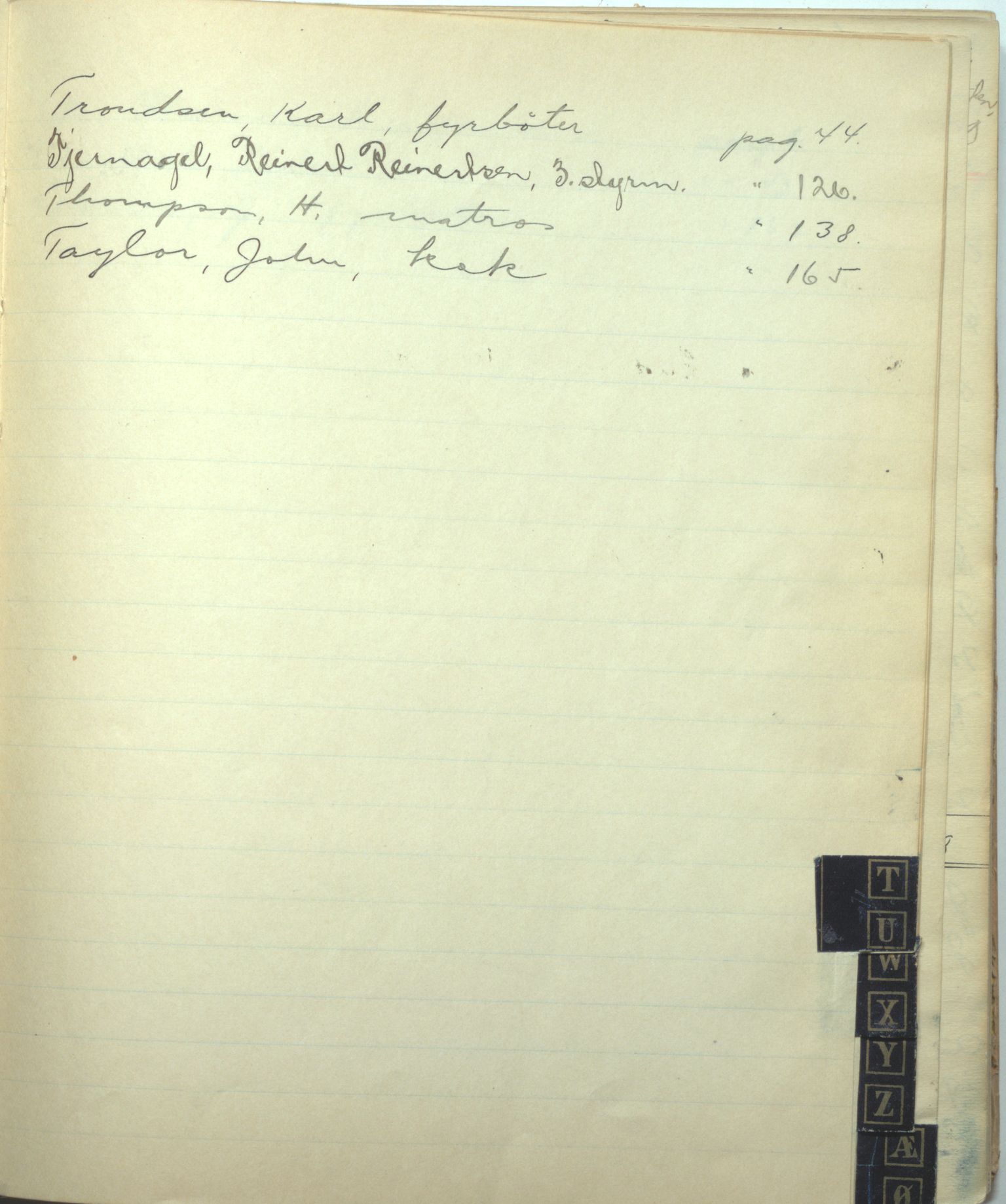 Christian Haaland, HABI/003/H/Hi, 1921-1923, s. 21