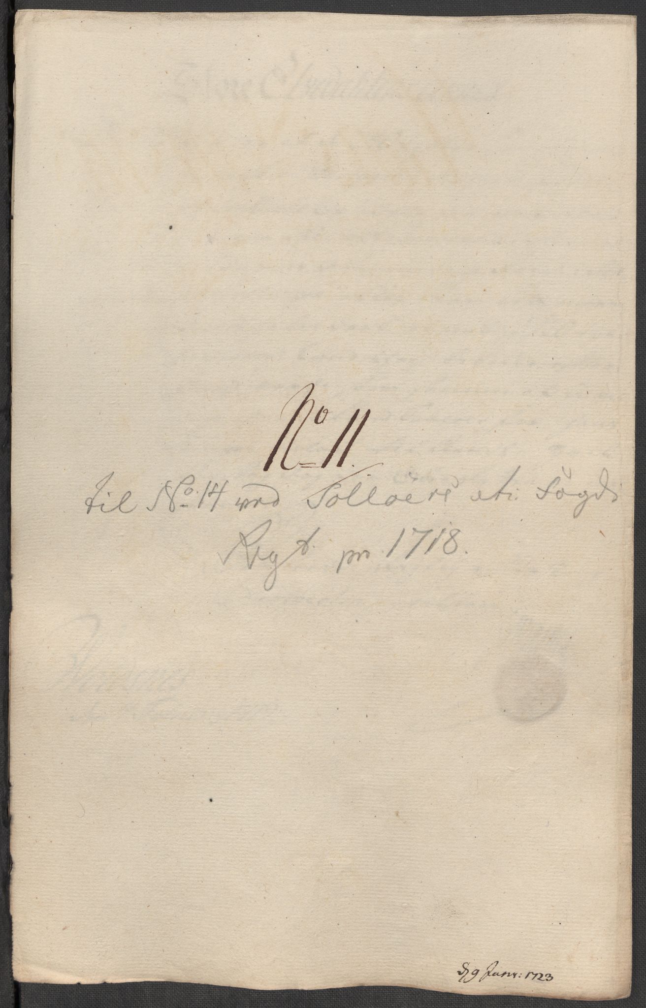 Rentekammeret inntil 1814, Reviderte regnskaper, Fogderegnskap, AV/RA-EA-4092/R13/L0857: Fogderegnskap Solør, Odal og Østerdal, 1718, s. 195