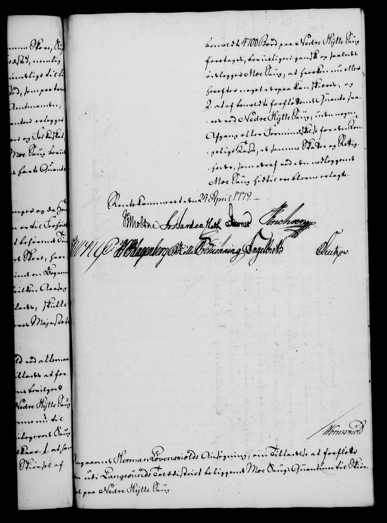 Rentekammeret, Kammerkanselliet, AV/RA-EA-3111/G/Gf/Gfa/L0061: Norsk relasjons- og resolusjonsprotokoll (merket RK 52.61), 1779, s. 193
