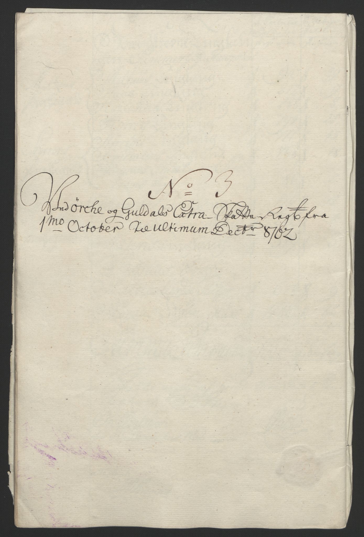 Rentekammeret inntil 1814, Reviderte regnskaper, Fogderegnskap, AV/RA-EA-4092/R60/L4094: Ekstraskatten Orkdal og Gauldal, 1762-1765, s. 59