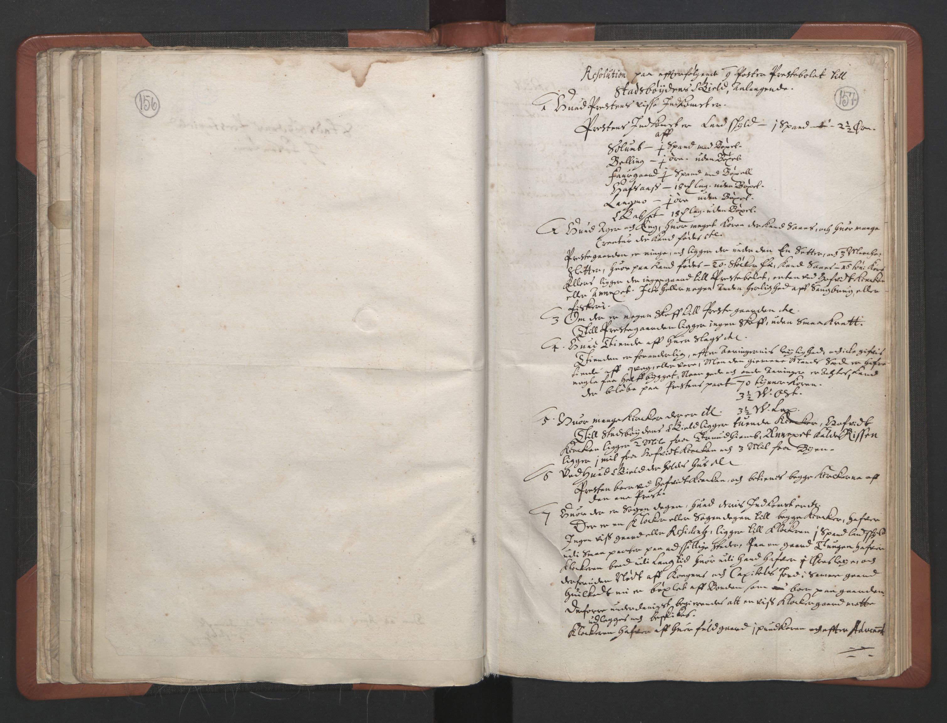 RA, Sogneprestenes manntall 1664-1666, nr. 30: Fosen prosti, 1664-1666, s. 156-157