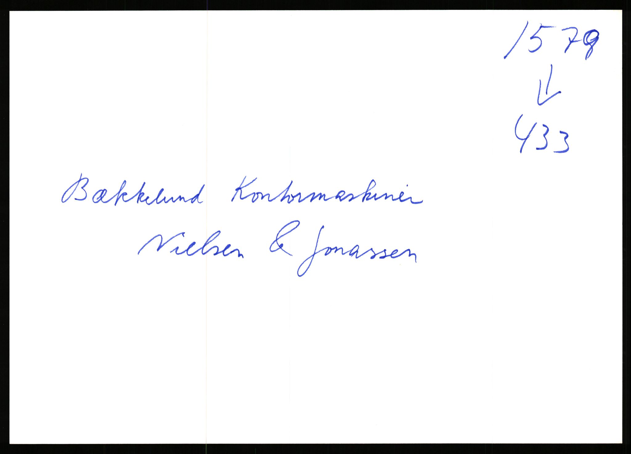Stavanger byfogd, SAST/A-101408/002/J/Jd/Jde/L0006: Registreringsmeldinger og bilag. Enkeltmannsforetak, 1576-1700, 1953-1983, s. 4
