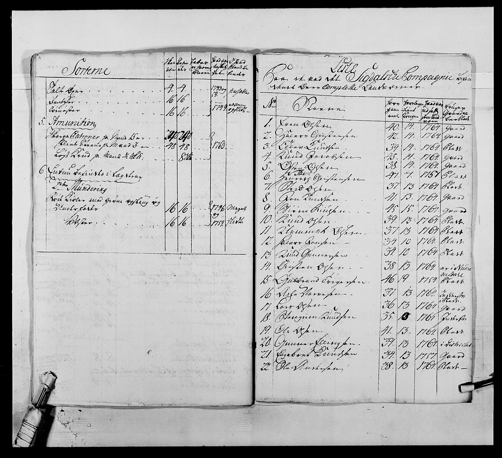 Kommanderende general (KG I) med Det norske krigsdirektorium, RA/EA-5419/E/Ea/L0507: 2. Opplandske regiment, 1766-1767, s. 230